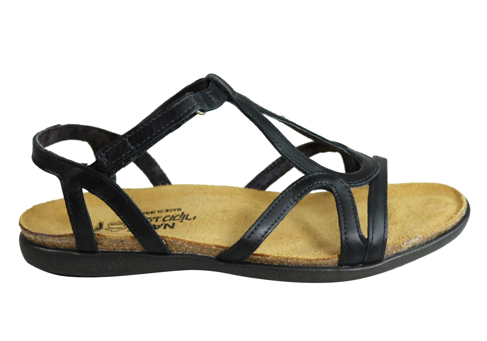 Naot Dorith Womens Comfort Cushioned Supportive Flat Leather Sandals Naot Shoes
