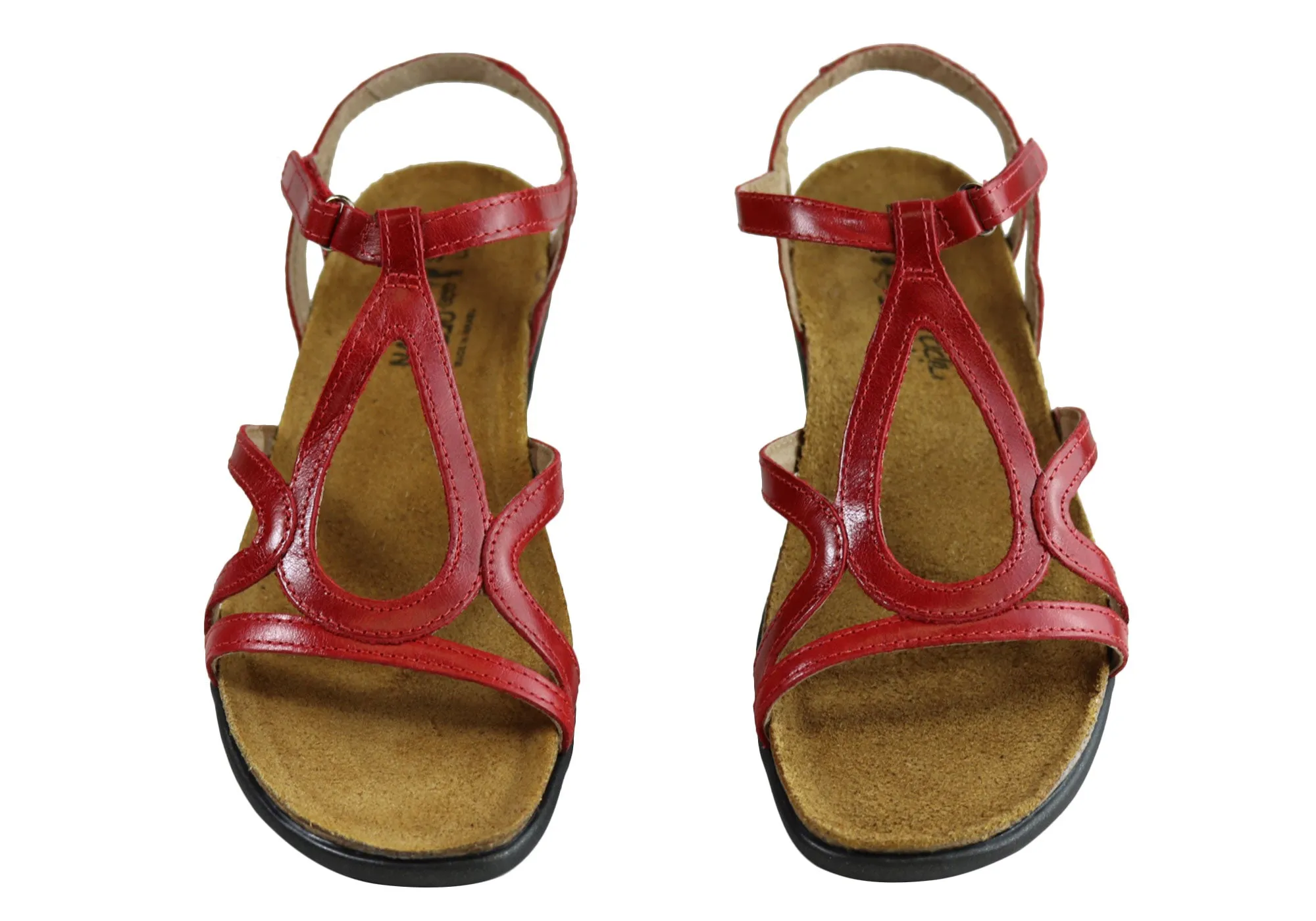 Naot Dorith Womens Comfort Cushioned Supportive Flat Leather Sandals Naot Shoes