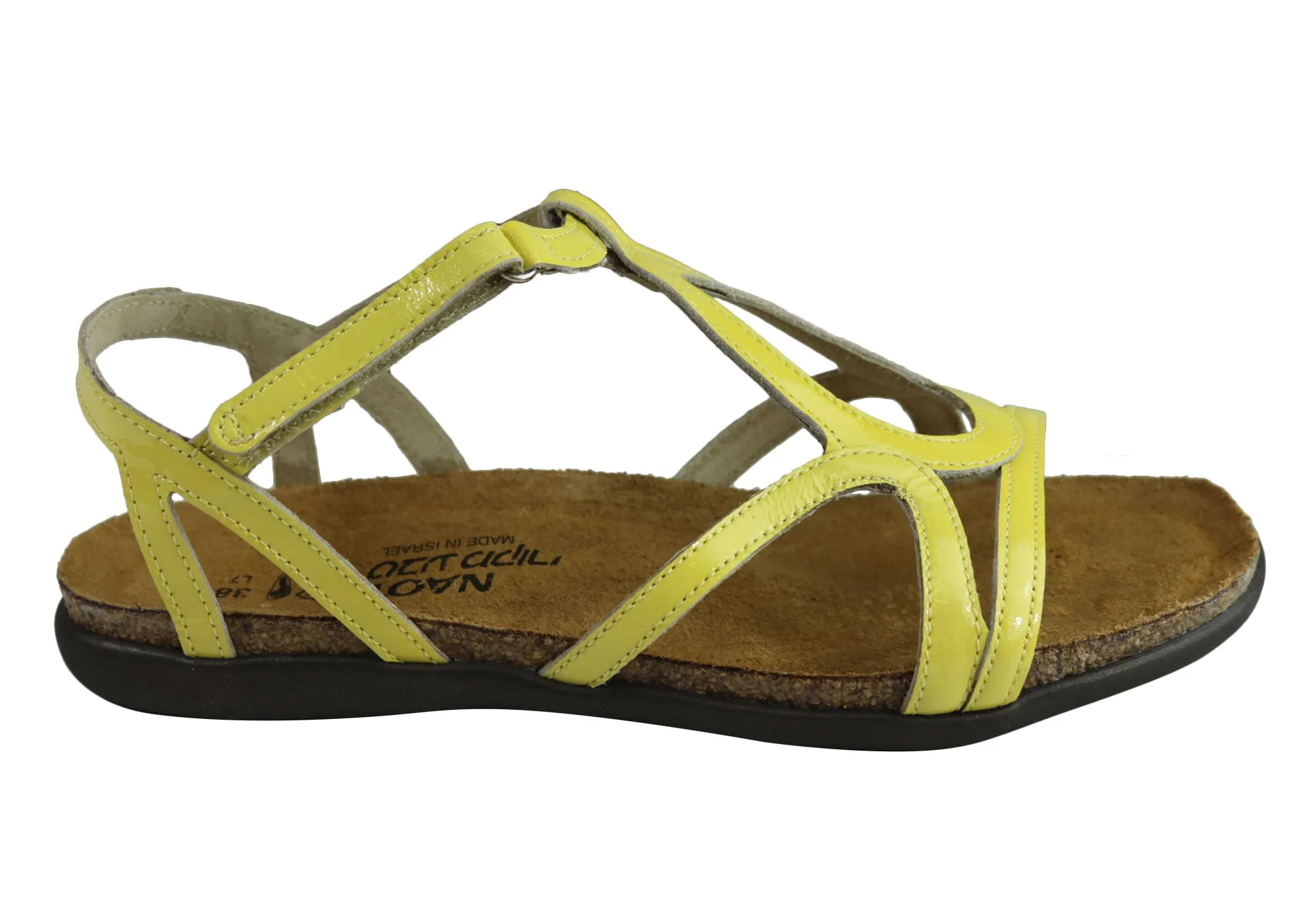 Naot Dorith Womens Comfort Cushioned Supportive Flat Leather Sandals Naot Shoes