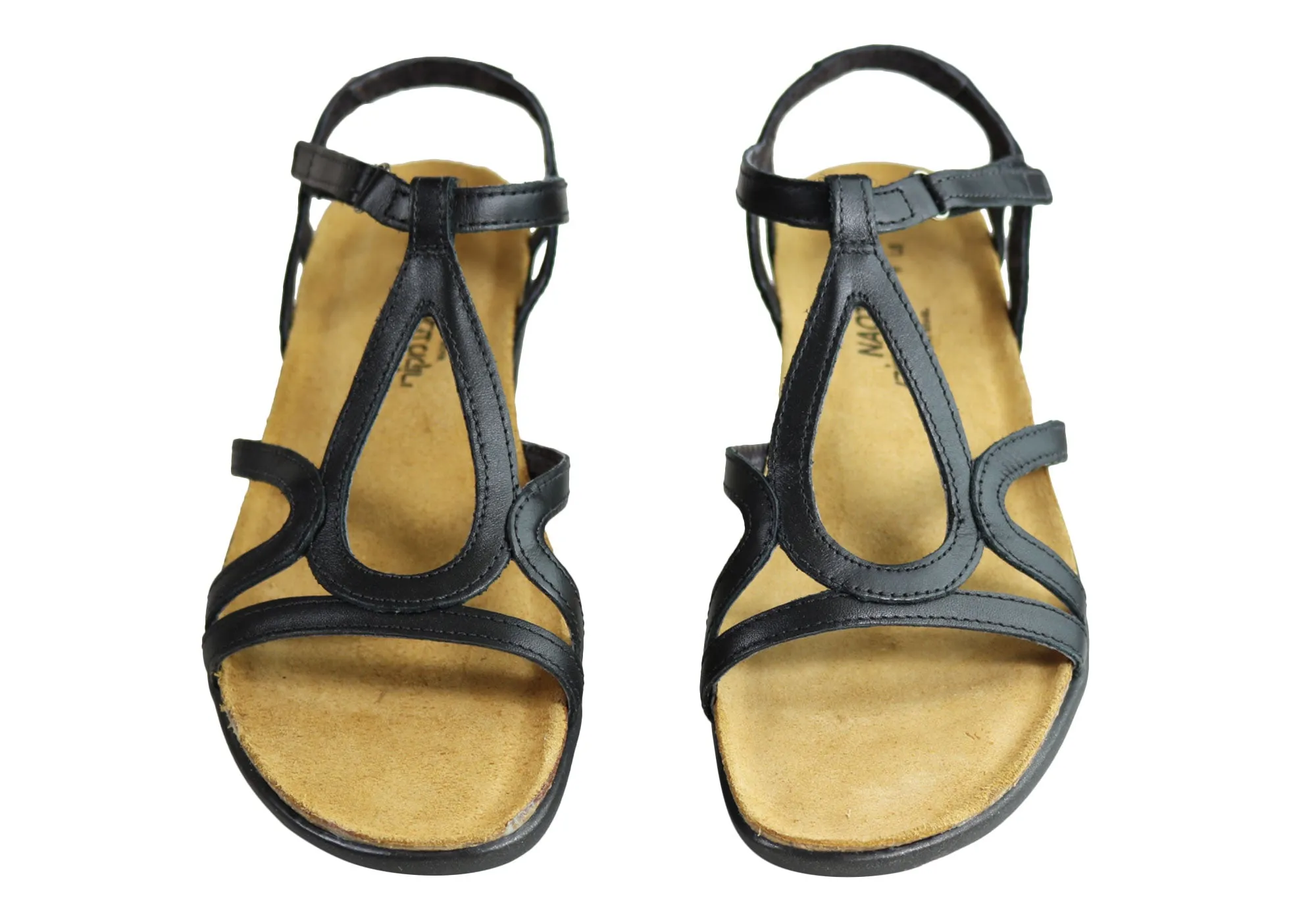 Naot Dorith Womens Comfort Cushioned Supportive Flat Leather Sandals Naot Shoes