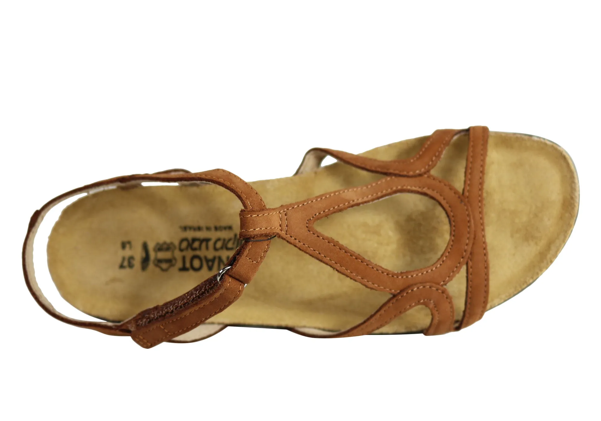 Naot Dorith Womens Comfort Cushioned Supportive Flat Leather Sandals Naot Shoes