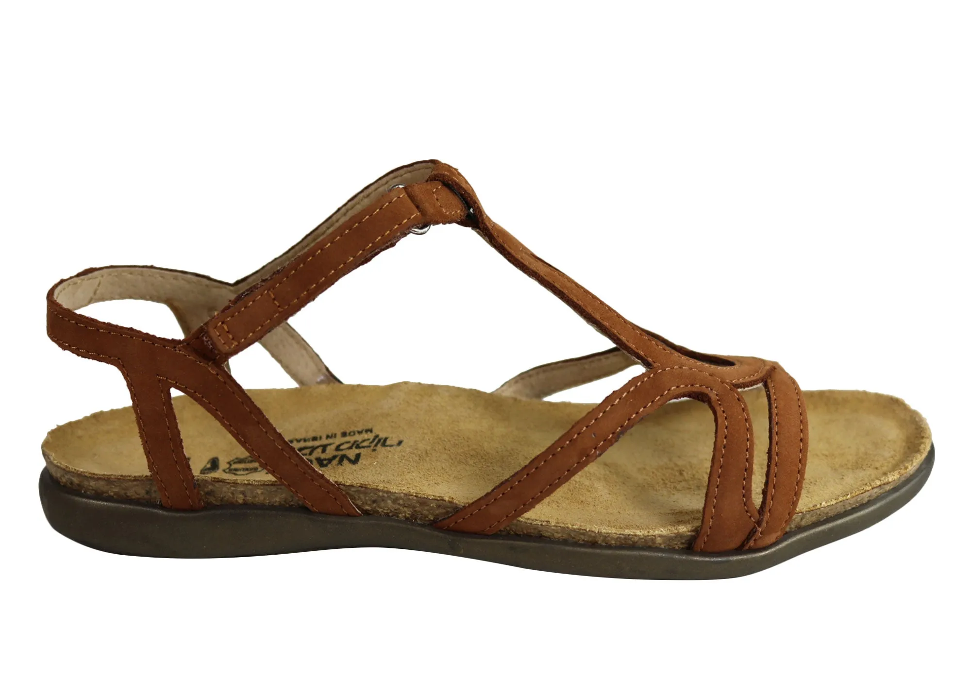Naot Dorith Womens Comfort Cushioned Supportive Flat Leather Sandals Naot Shoes
