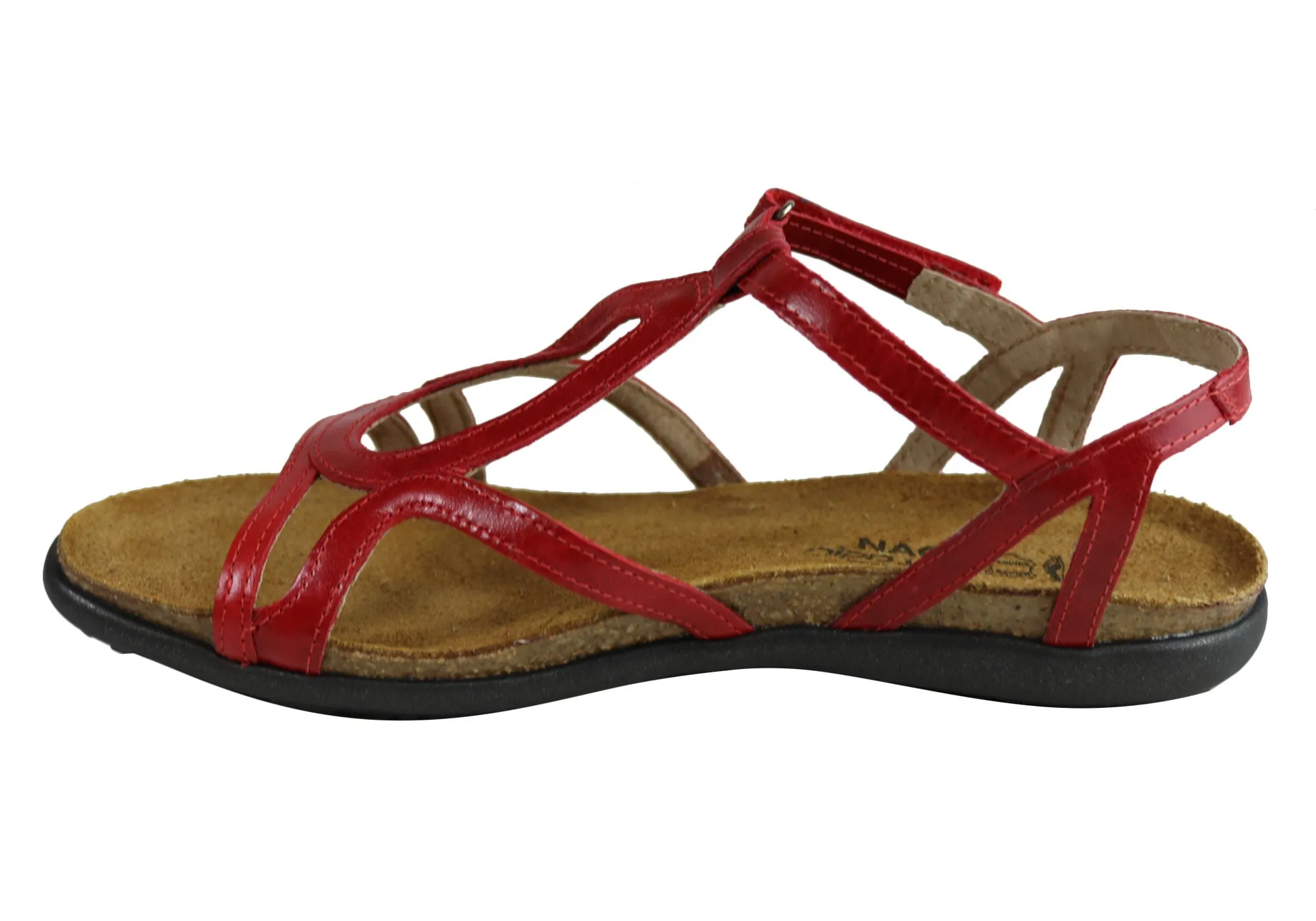 Naot Dorith Womens Comfort Cushioned Supportive Flat Leather Sandals Naot Shoes