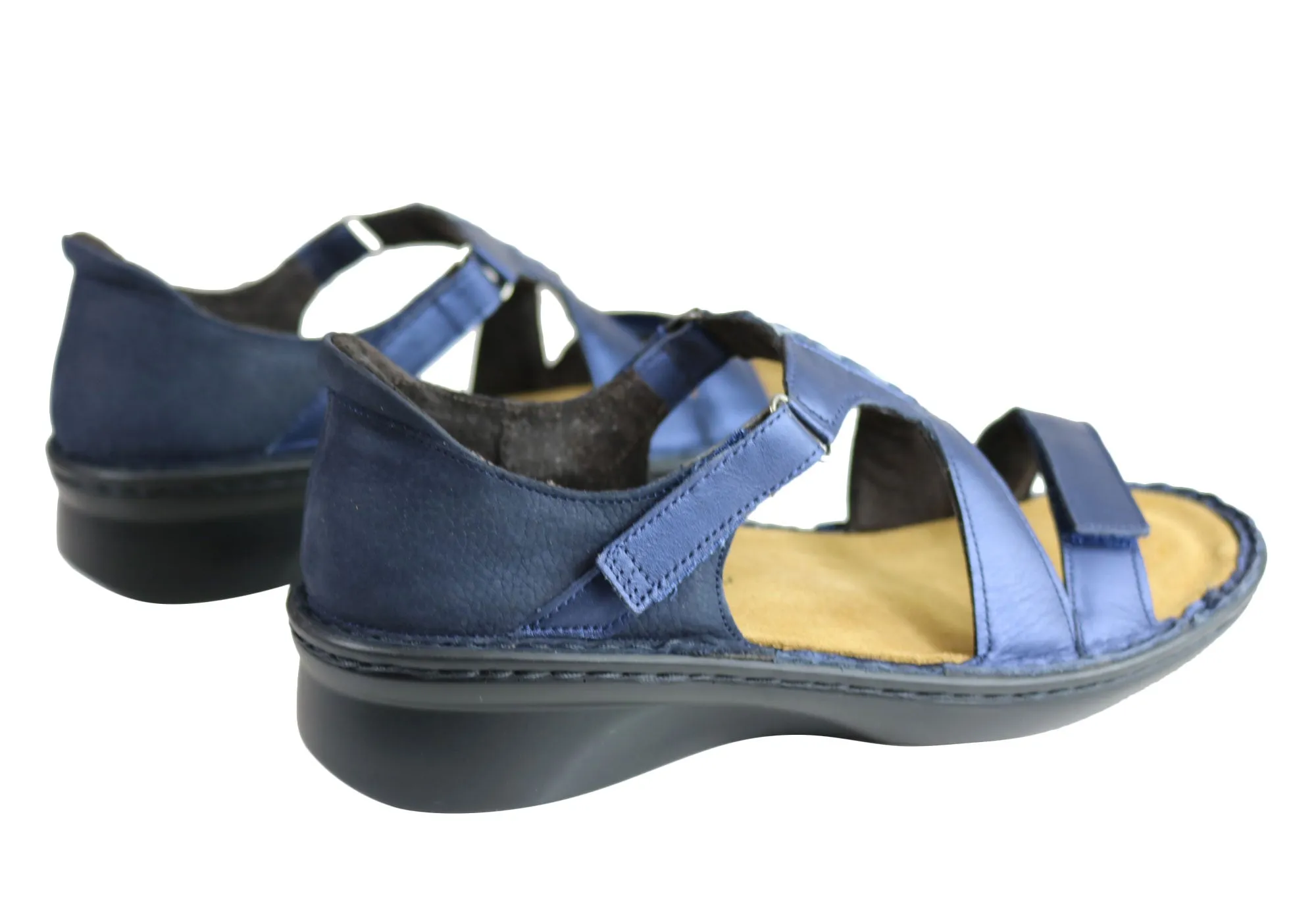 Naot Figaro Womens Leather Comfort Wide Fit Orthotic Friendly Sandals Naot Shoes