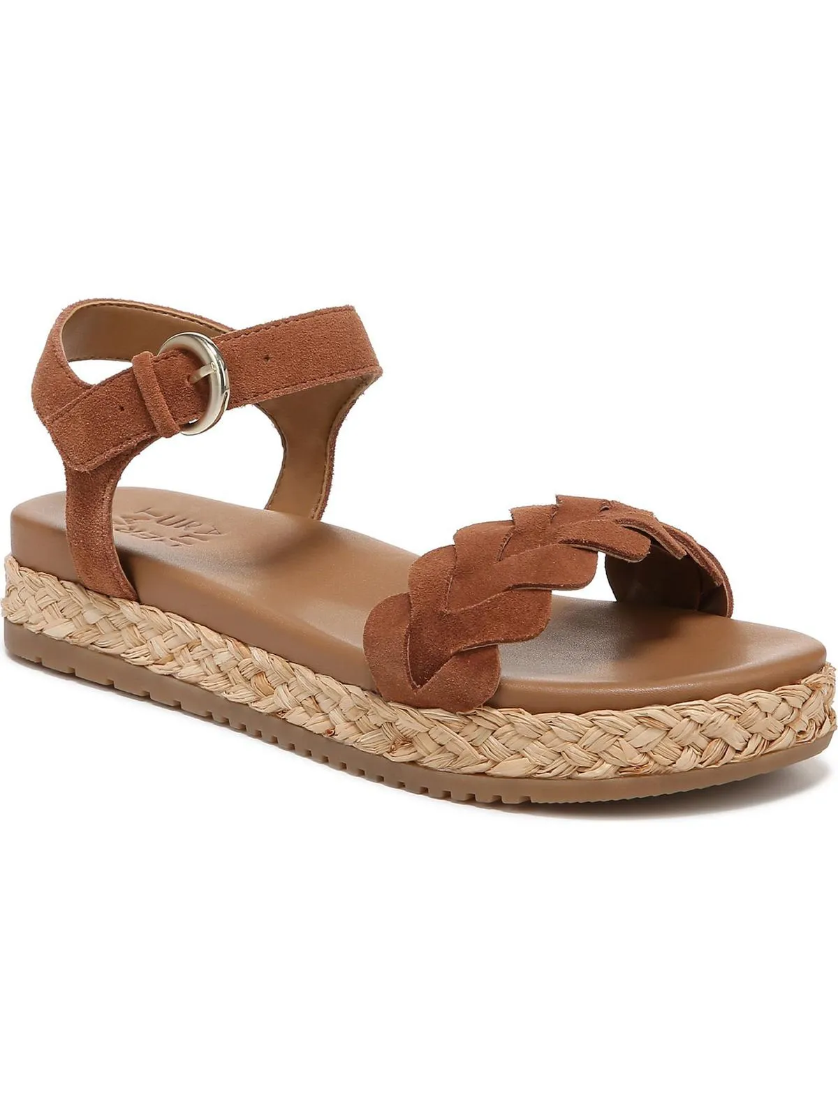 Neila Womens Leather Slingback Ankle Strap