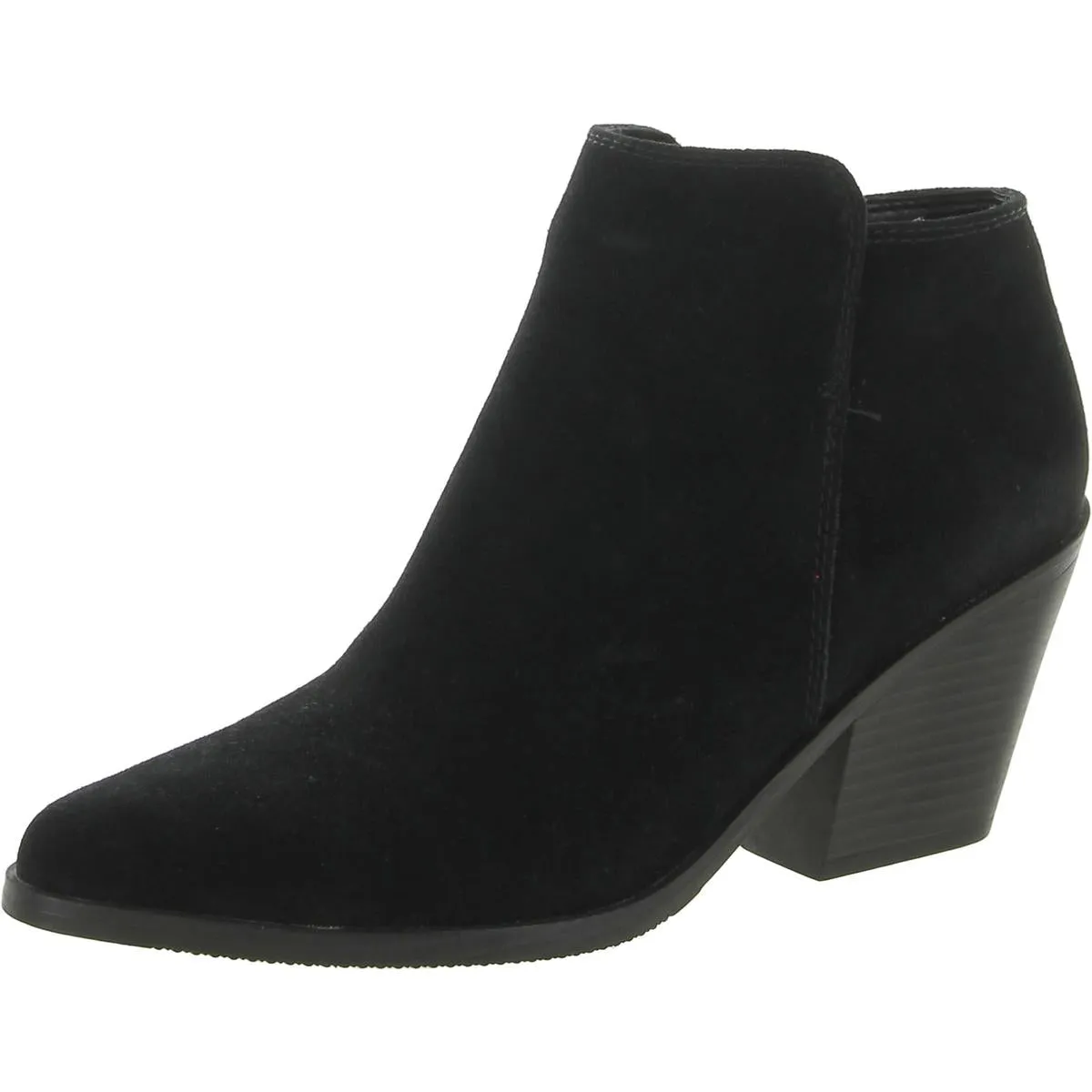 Nellie Womens Suede Ankle Booties