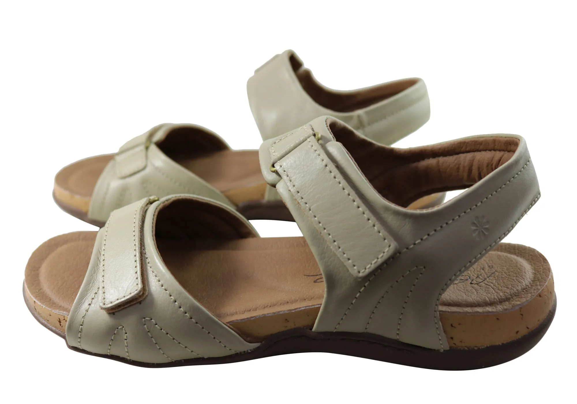 New Face Anchor Womens Comfortable Leather Sandals Made In Brazil New Face Shoes