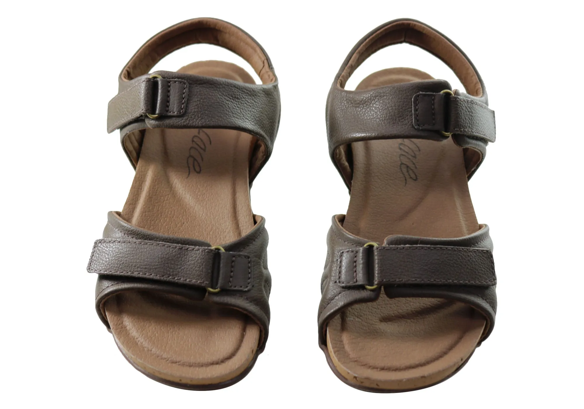 New Face Anchor Womens Comfortable Leather Sandals Made In Brazil New Face Shoes