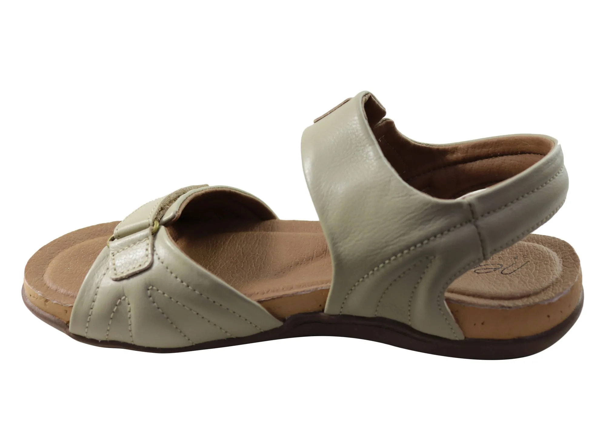 New Face Anchor Womens Comfortable Leather Sandals Made In Brazil New Face Shoes