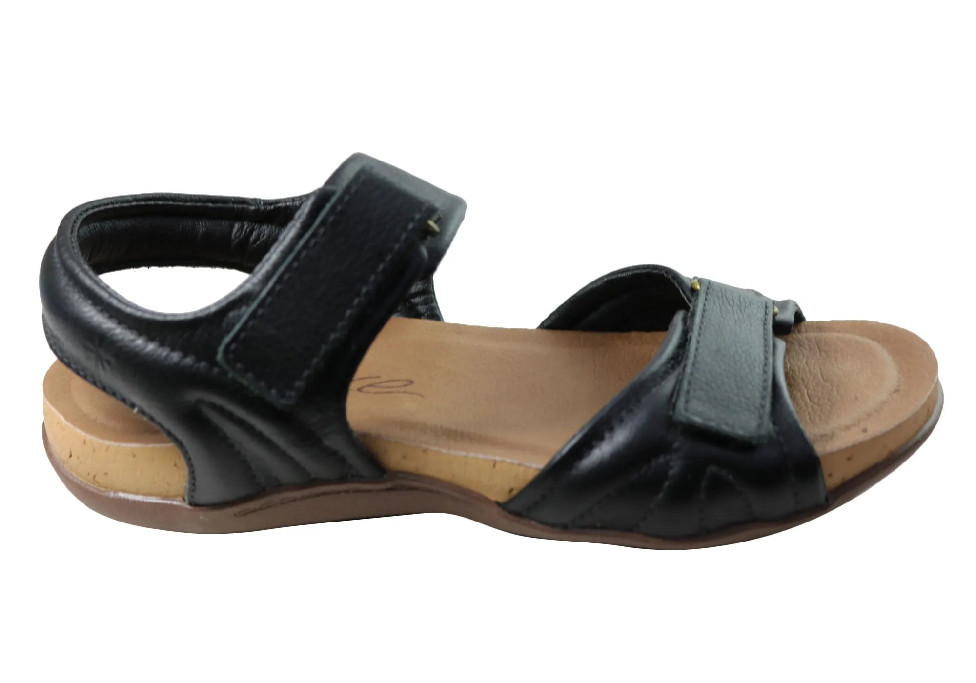 New Face Anchor Womens Comfortable Leather Sandals Made In Brazil New Face Shoes