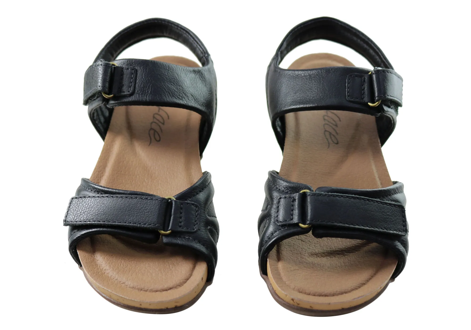 New Face Anchor Womens Comfortable Leather Sandals Made In Brazil New Face Shoes