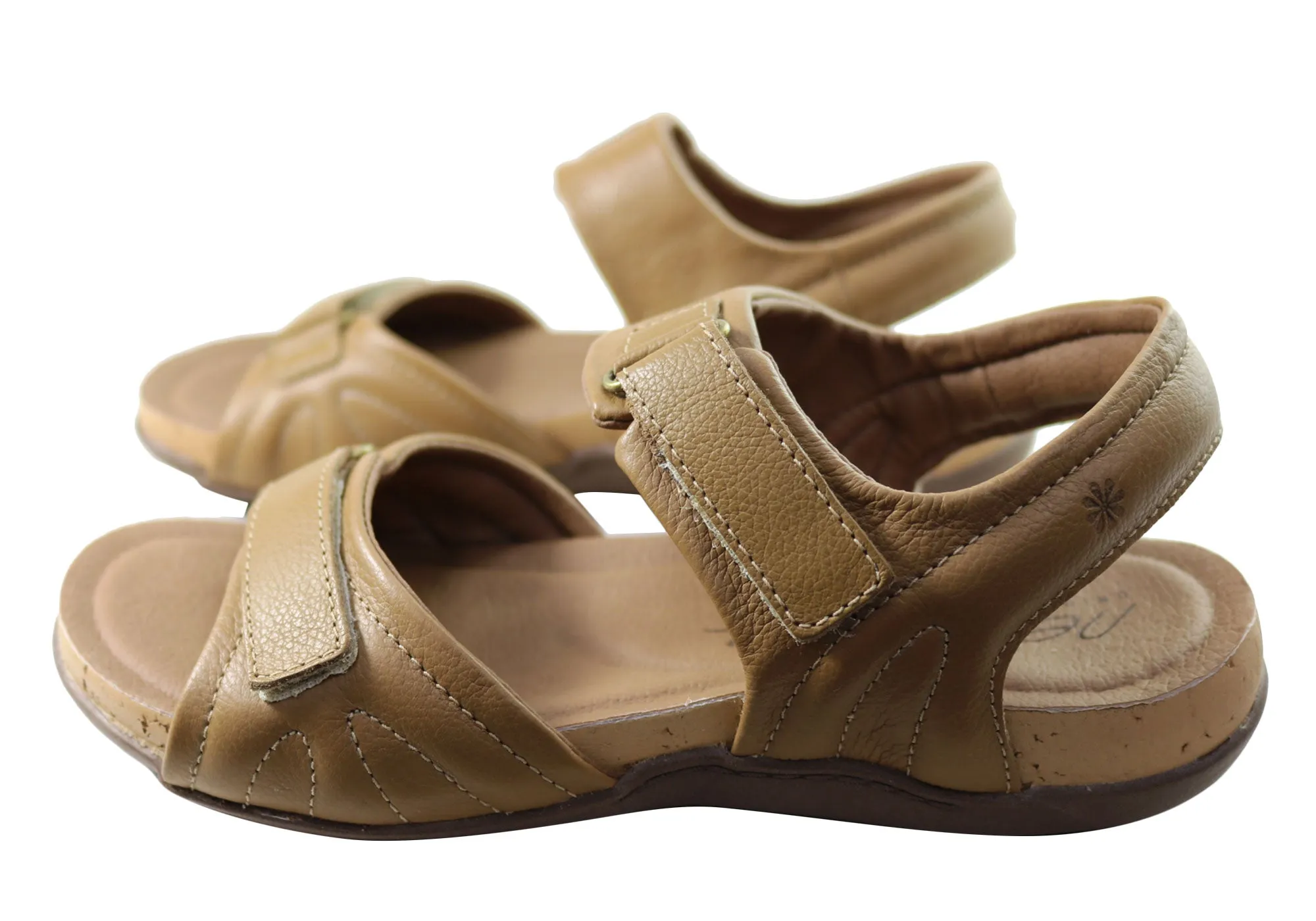 New Face Anchor Womens Comfortable Leather Sandals Made In Brazil New Face Shoes