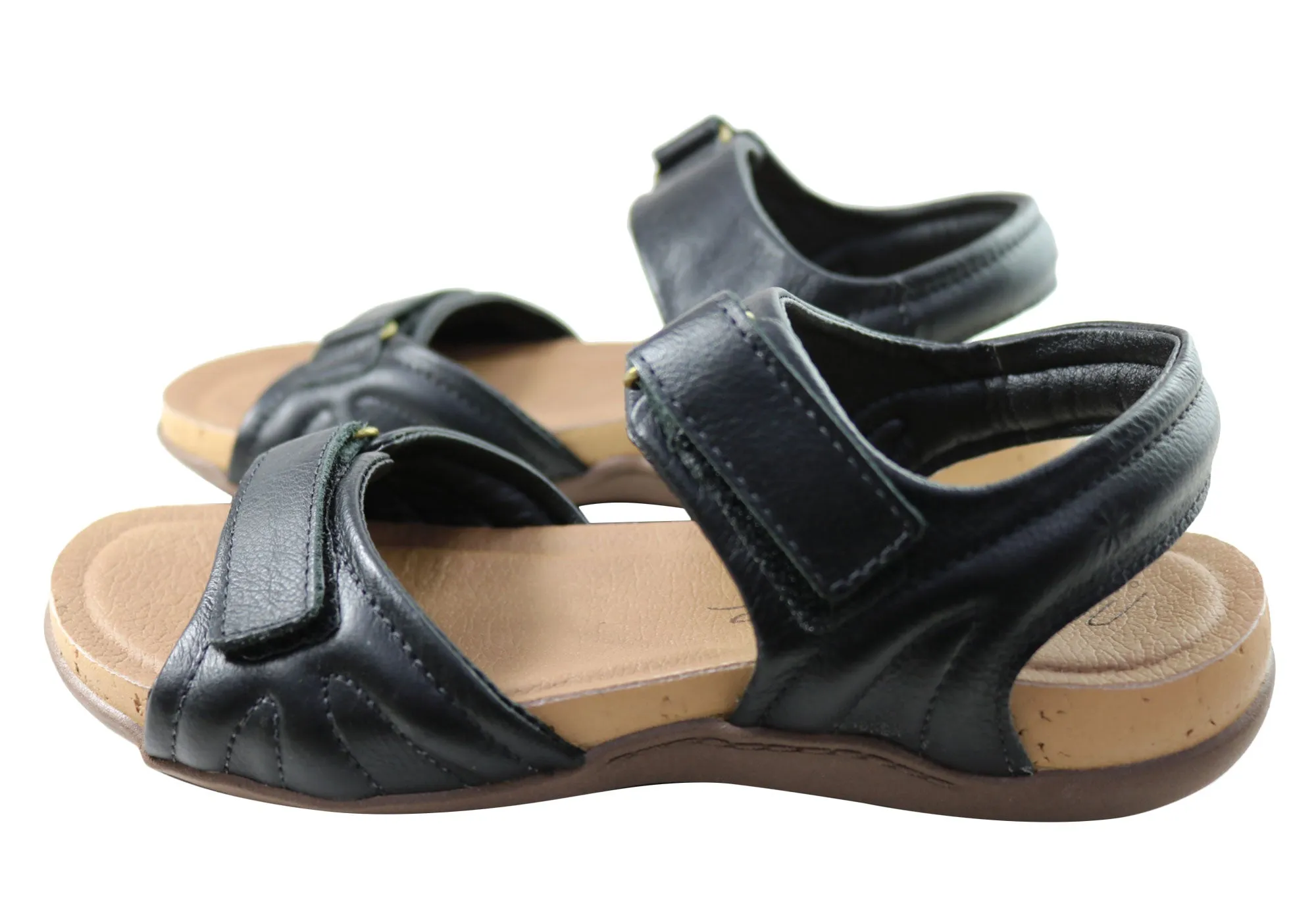 New Face Anchor Womens Comfortable Leather Sandals Made In Brazil New Face Shoes