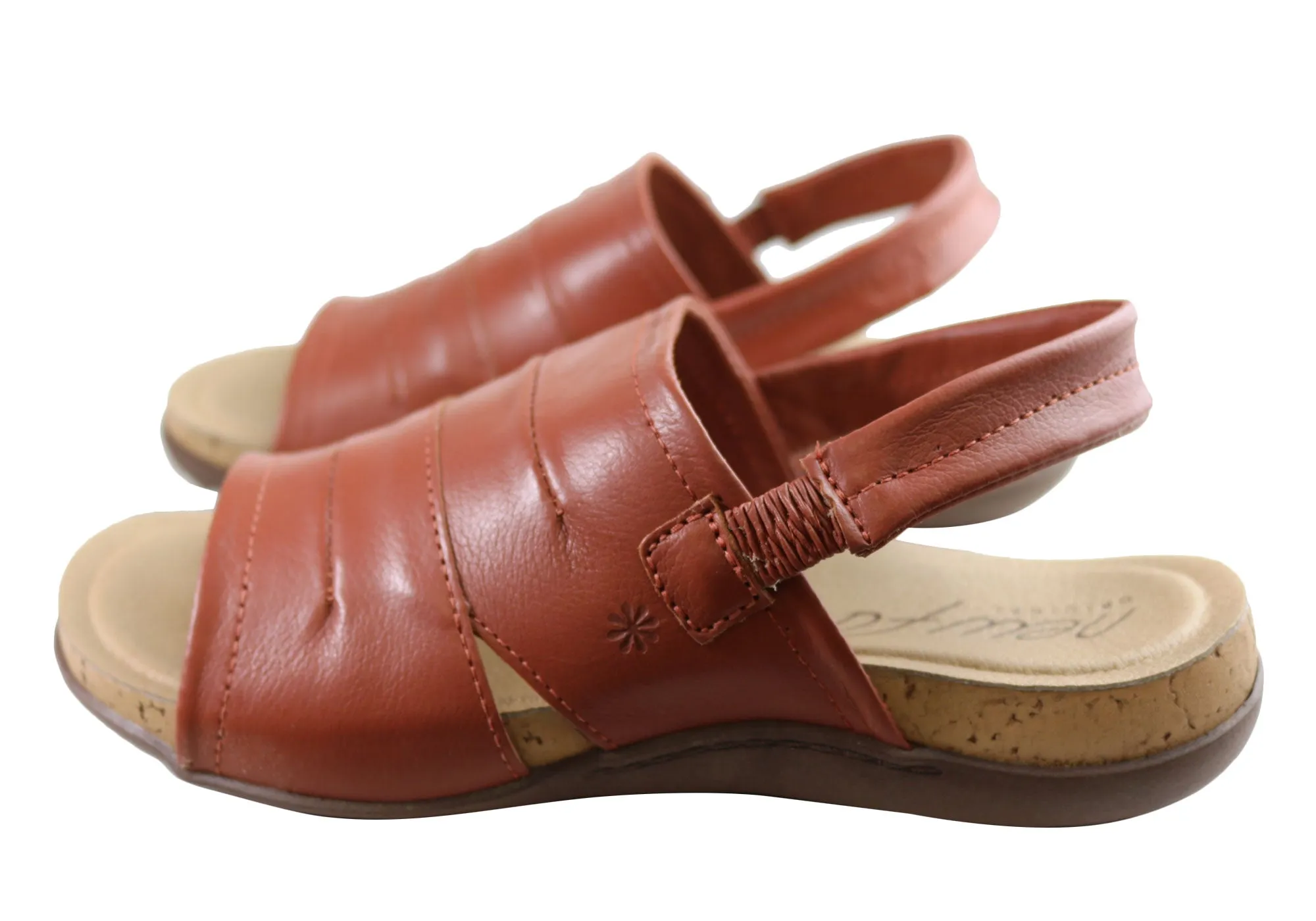New Face Habour Womens Comfortable Leather Sandals Made In Brazil New Face Shoes