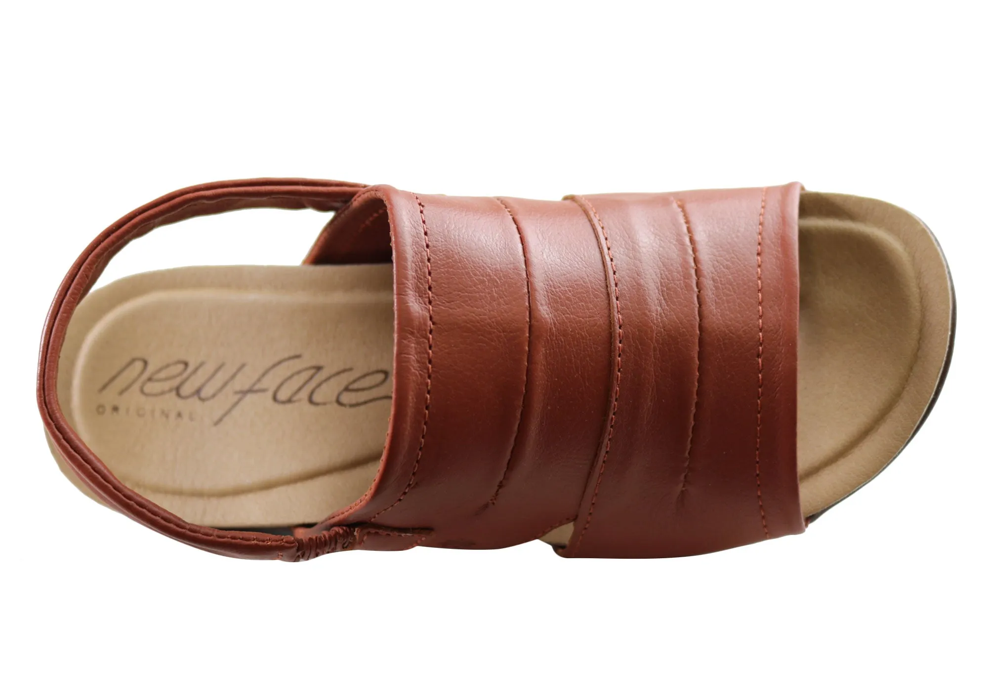 New Face Habour Womens Comfortable Leather Sandals Made In Brazil New Face Shoes