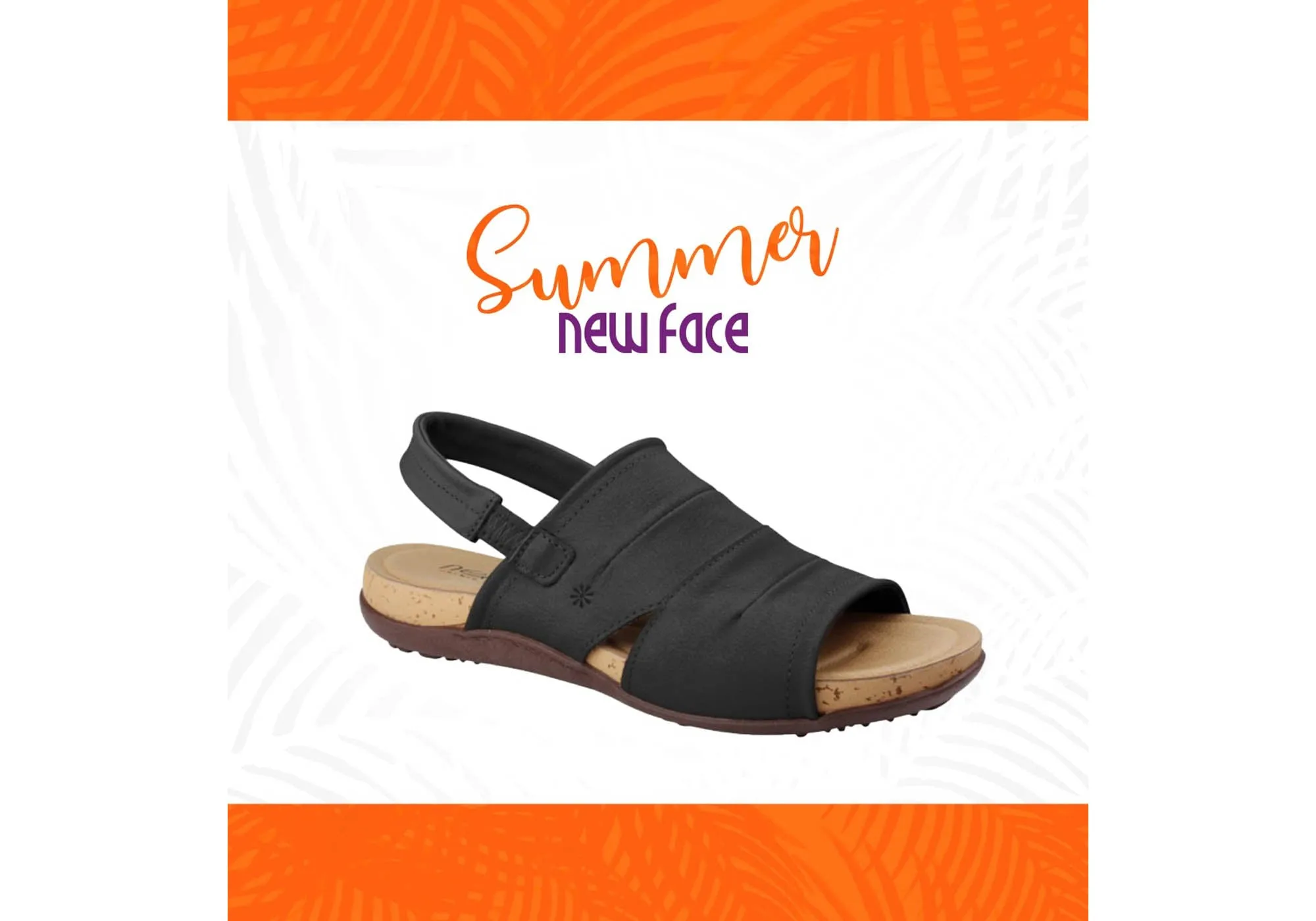 New Face Habour Womens Comfortable Leather Sandals Made In Brazil New Face Shoes