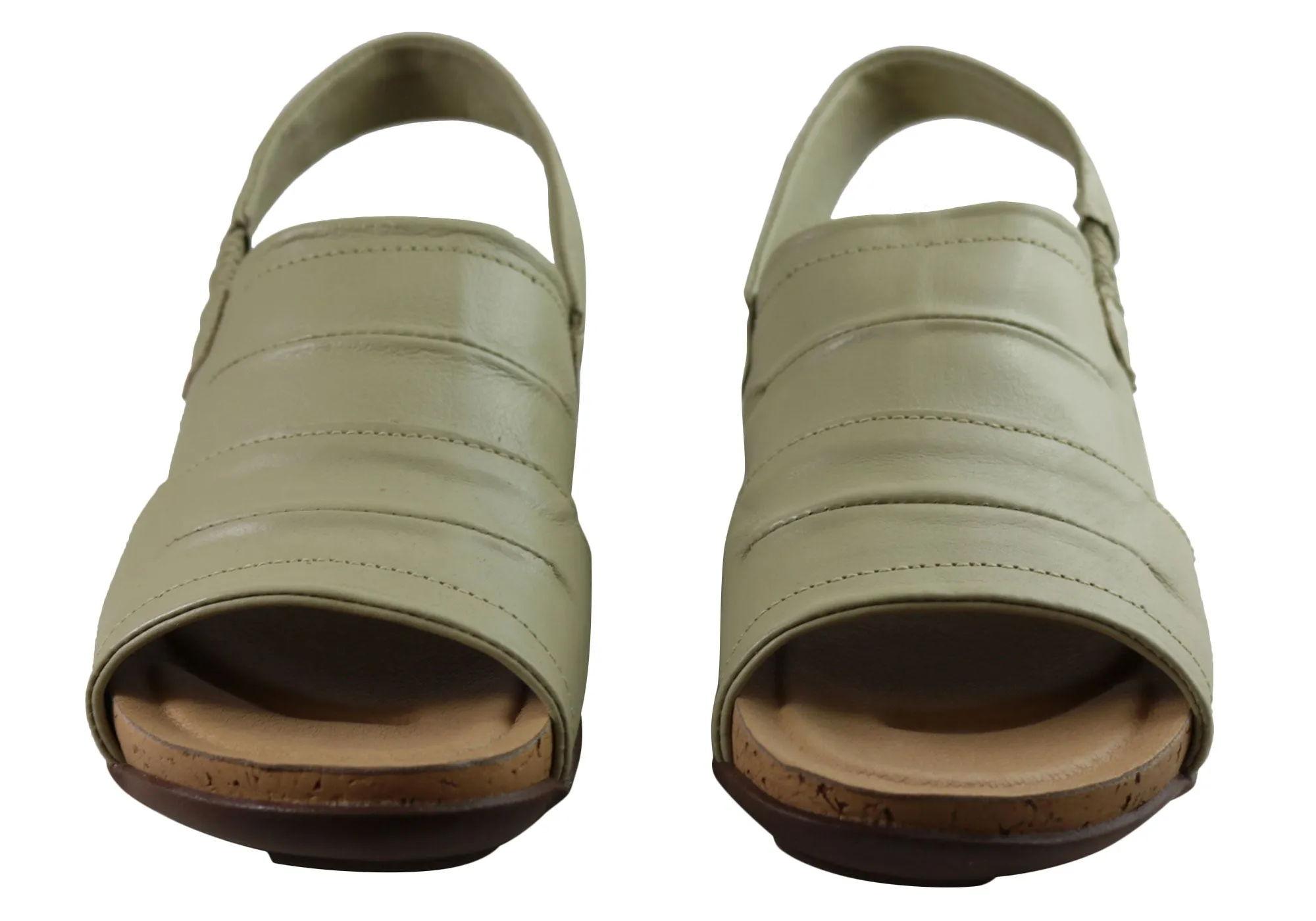 New Face Habour Womens Comfortable Leather Sandals Made In Brazil New Face Shoes