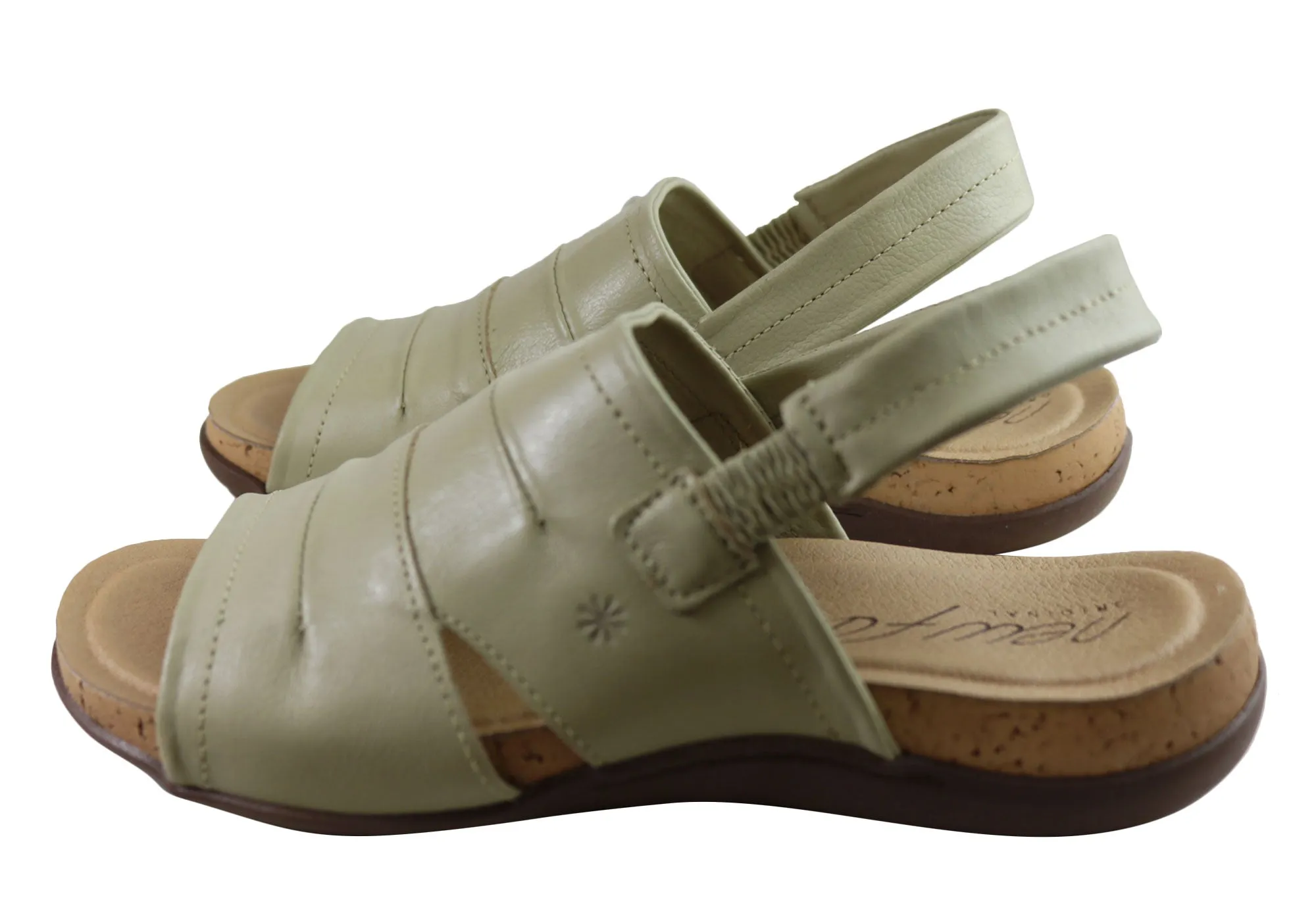 New Face Habour Womens Comfortable Leather Sandals Made In Brazil New Face Shoes