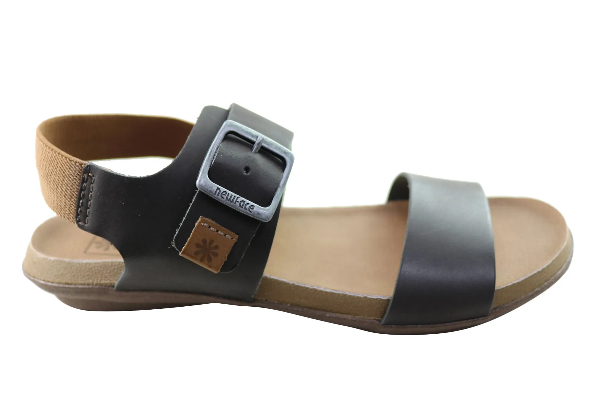 New Face Tasha Womens Comfortable Leather Sandals Made In Brazil New Face Shoes