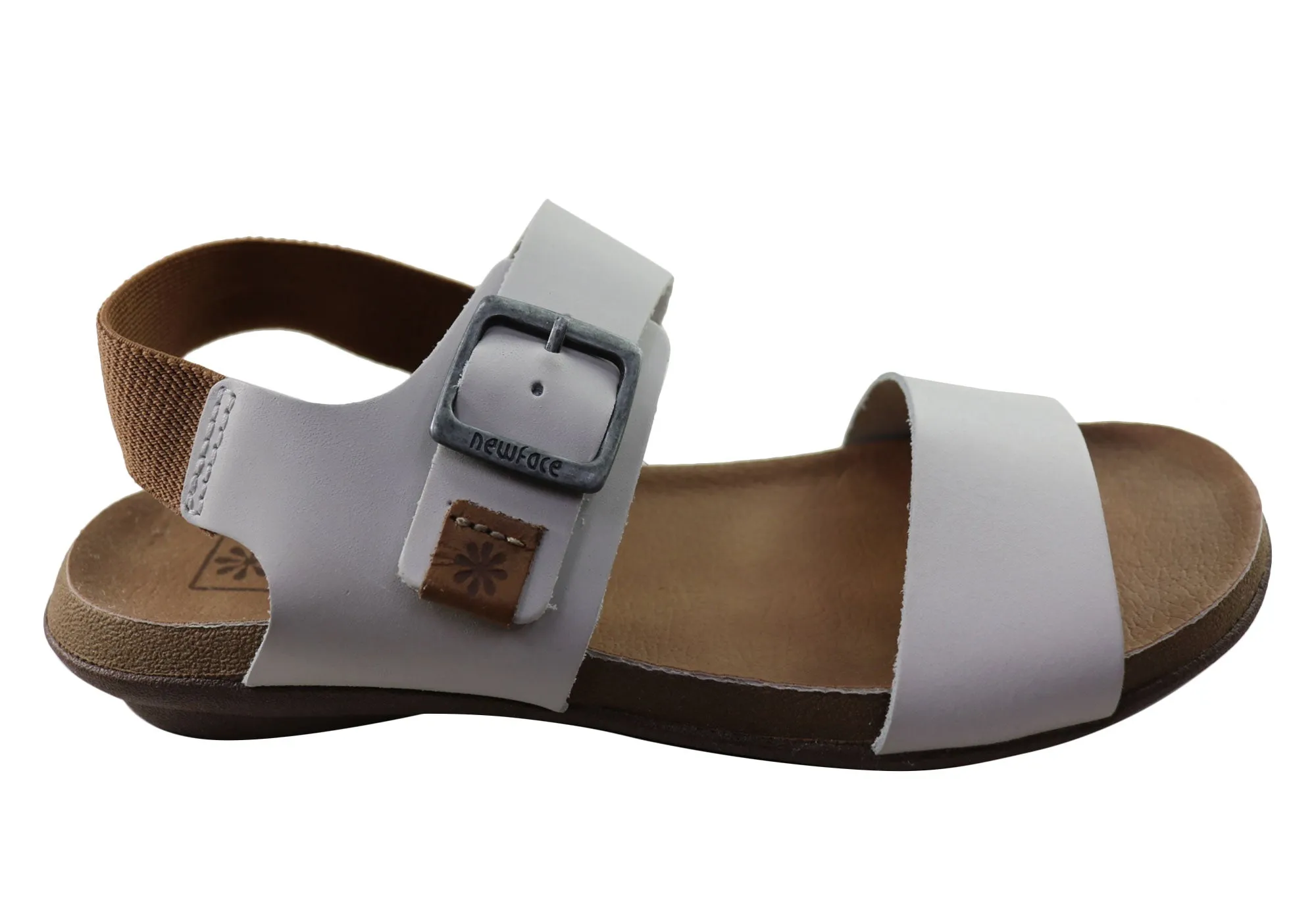 New Face Tasha Womens Comfortable Leather Sandals Made In Brazil New Face Shoes