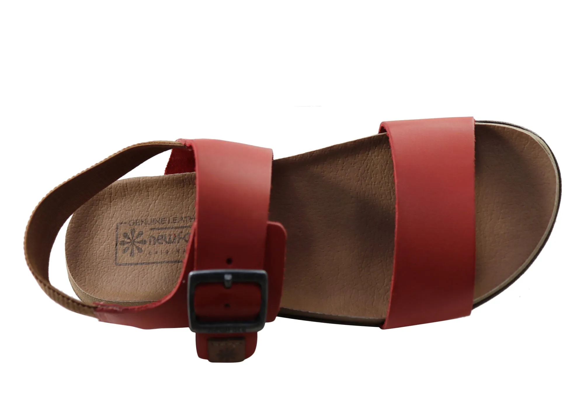 New Face Tasha Womens Comfortable Leather Sandals Made In Brazil New Face Shoes