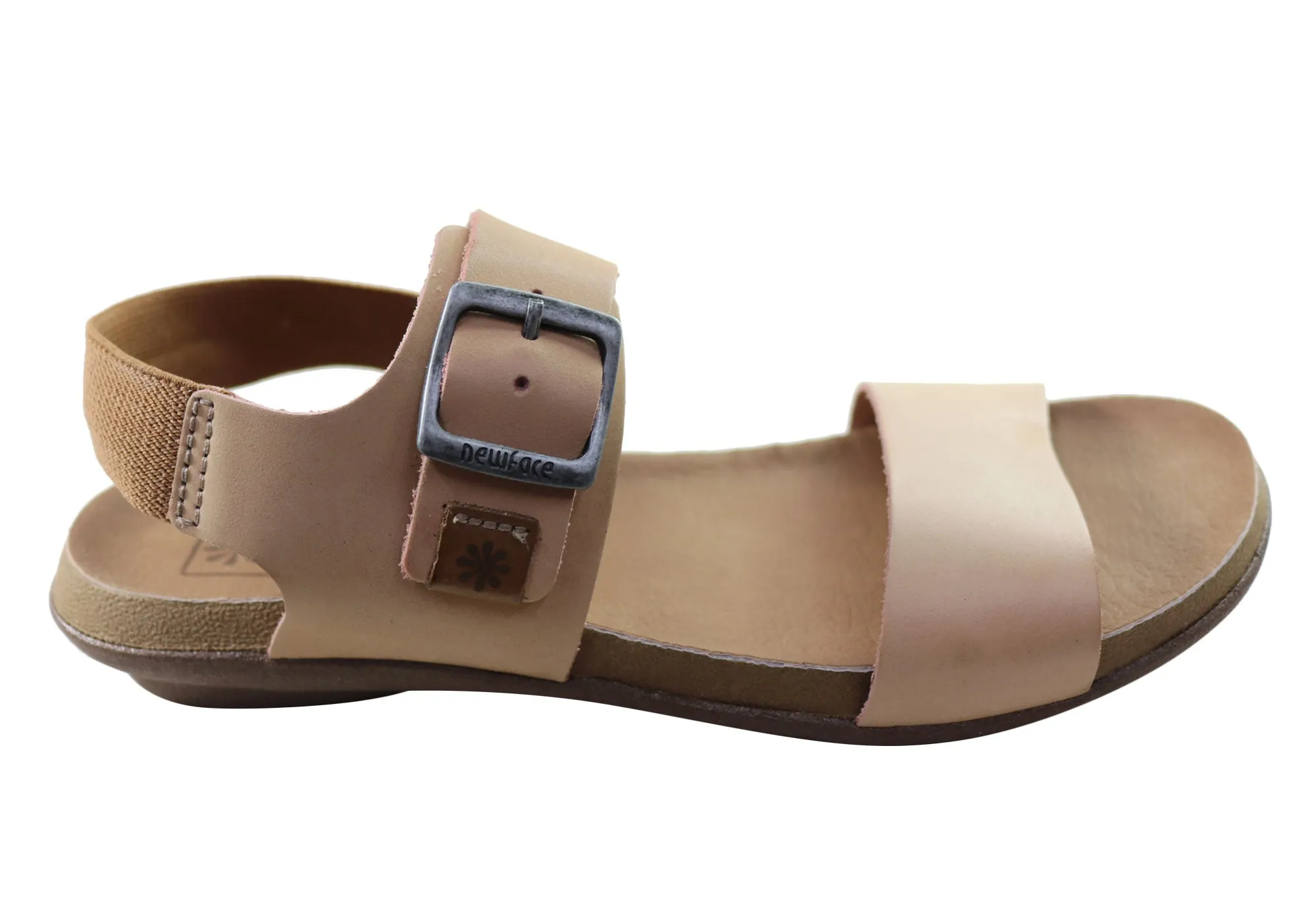New Face Tasha Womens Comfortable Leather Sandals Made In Brazil New Face Shoes