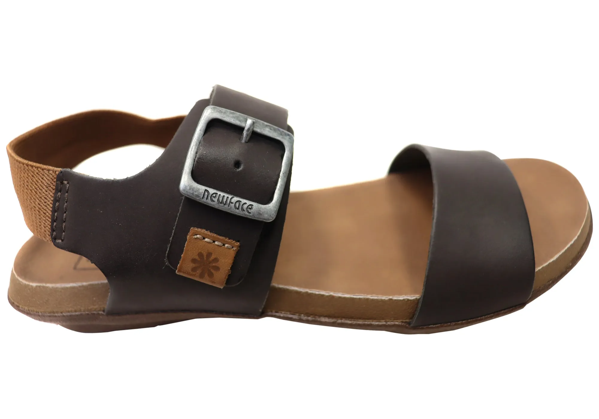 New Face Tasha Womens Comfortable Leather Sandals Made In Brazil New Face Shoes