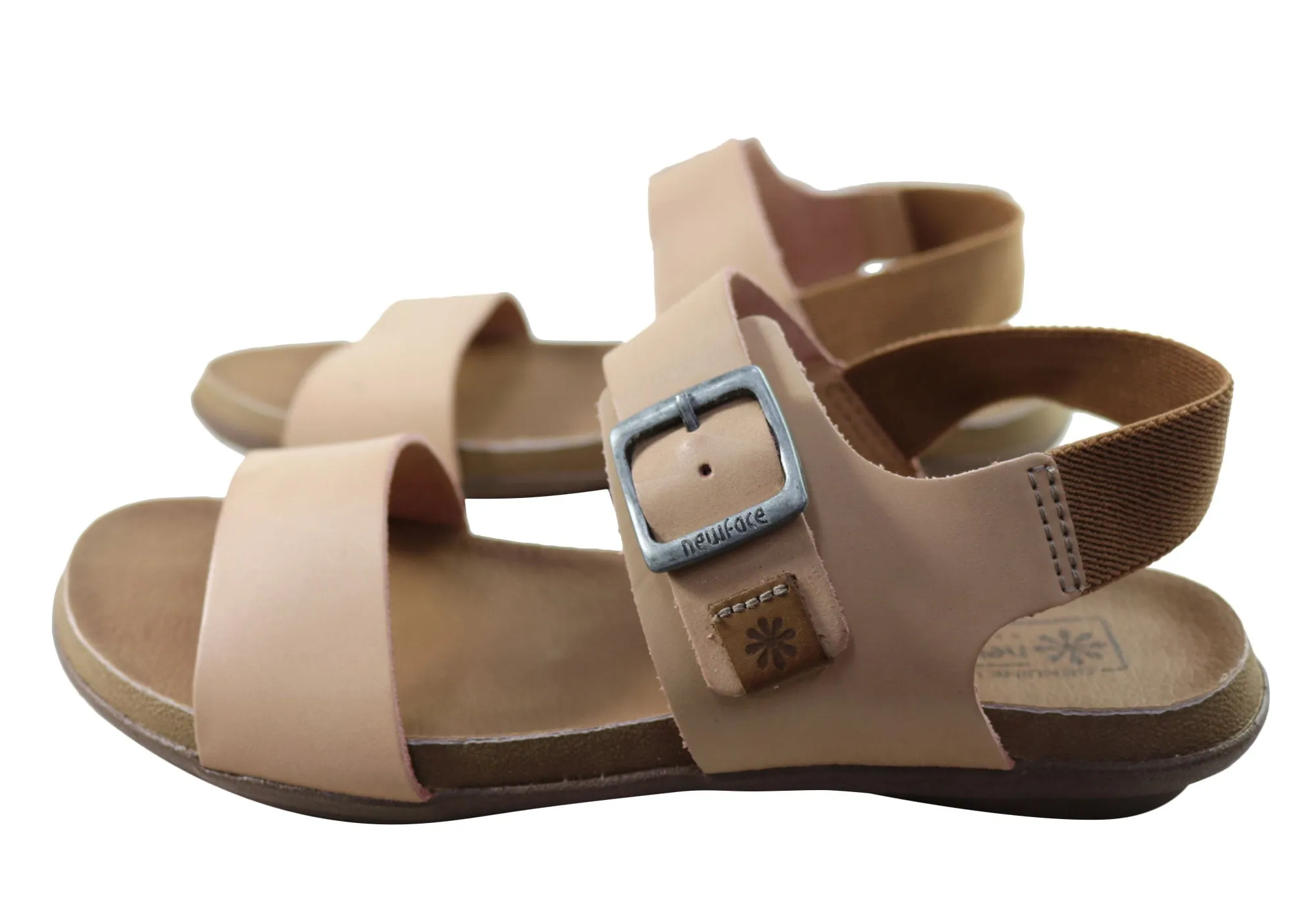 New Face Tasha Womens Comfortable Leather Sandals Made In Brazil New Face Shoes