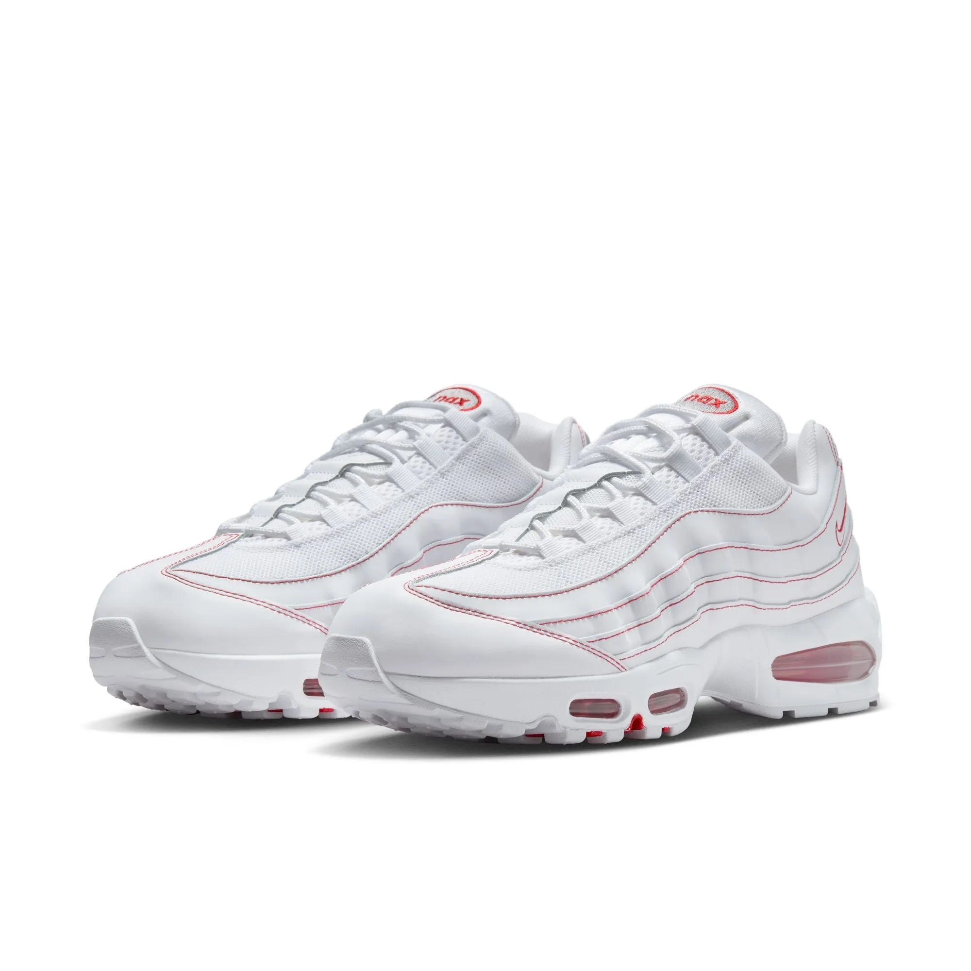 Nike Air Max 95 OG White/White-University Red-Wolf Grey IB7936-100