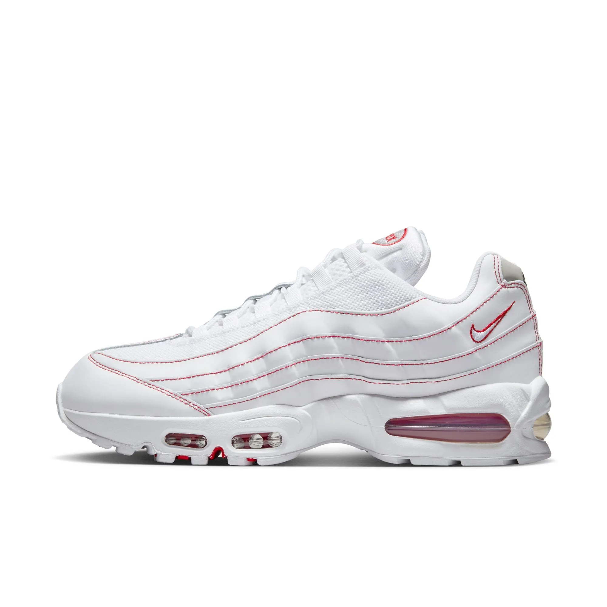 Nike Air Max 95 OG White/White-University Red-Wolf Grey IB7936-100