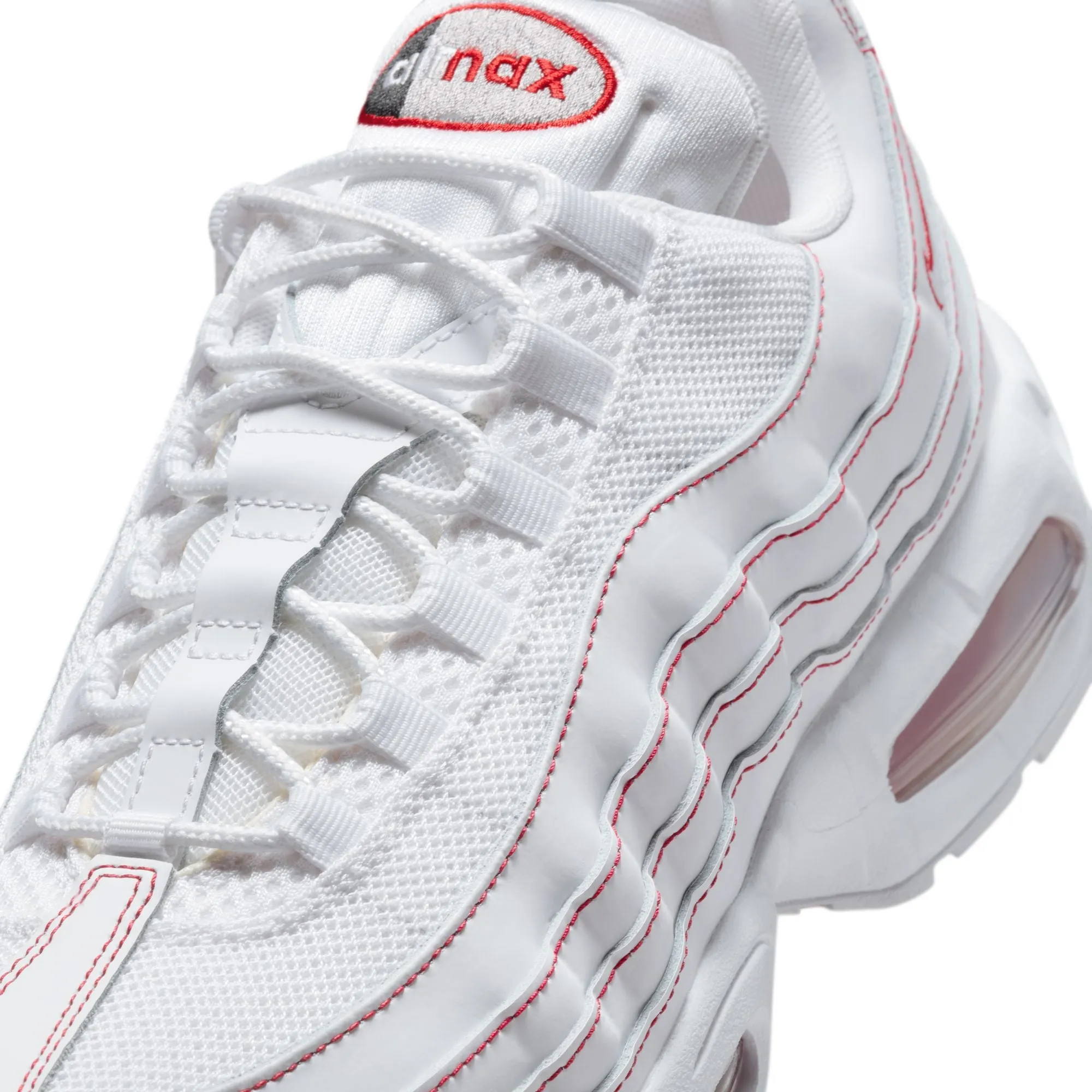 Nike Air Max 95 OG White/White-University Red-Wolf Grey IB7936-100