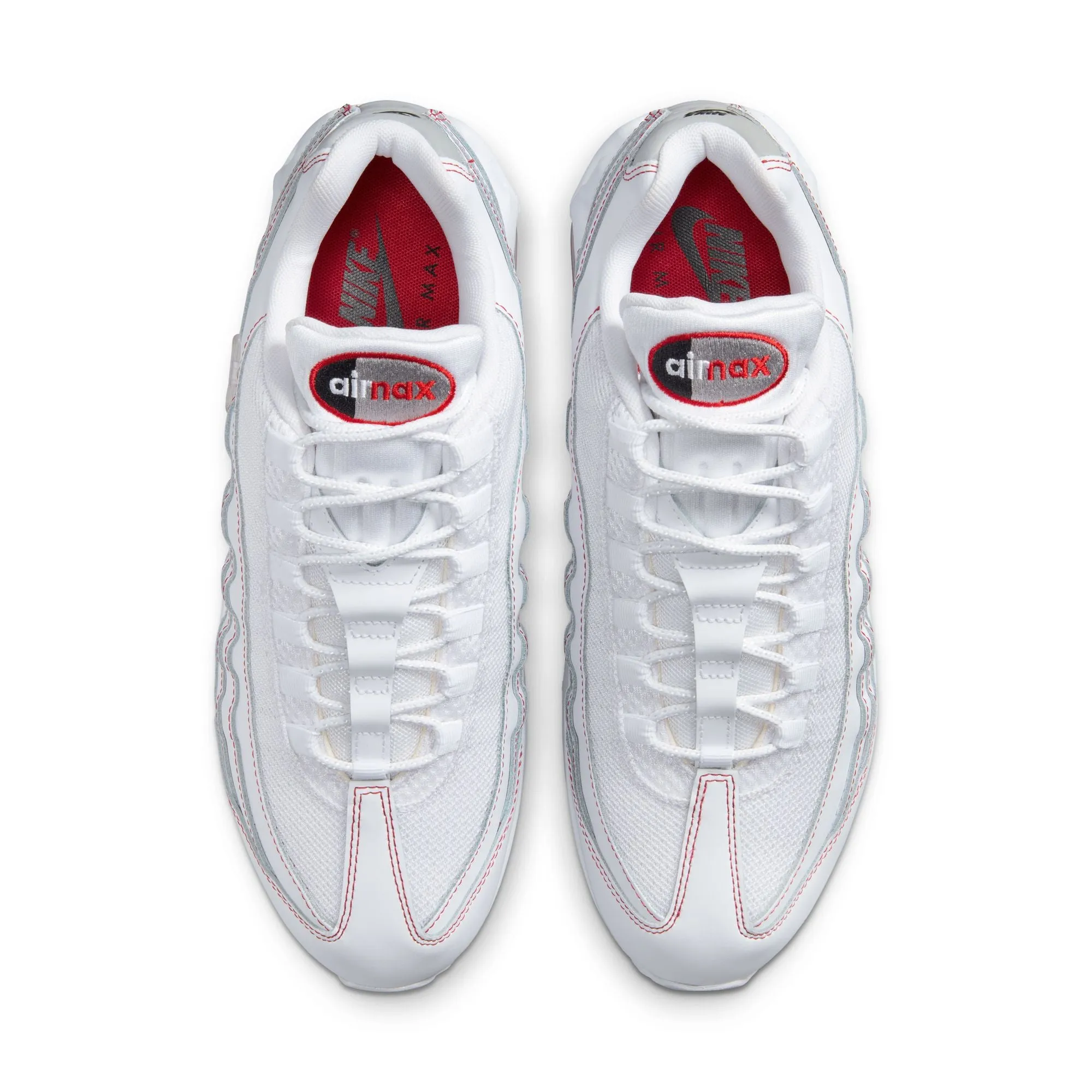Nike Air Max 95 OG White/White-University Red-Wolf Grey IB7936-100