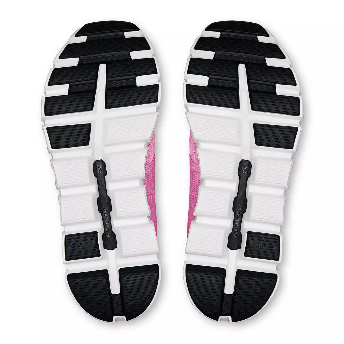 On Running Women's ON Cloud 6 Raspberry/White