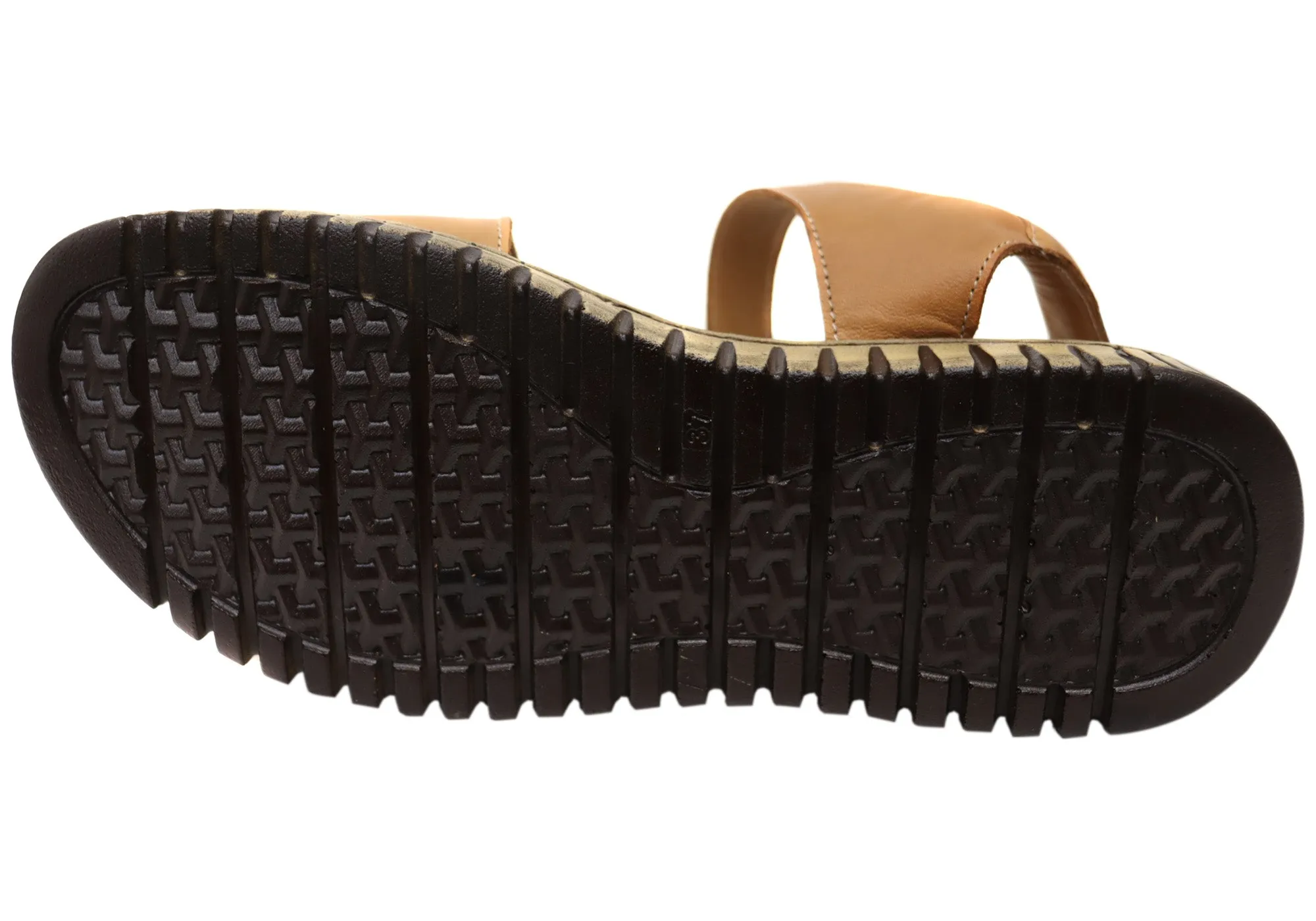 Orizonte Brookdale Womens Comfort European Leather Adjustable Sandals Orizonte Shoes