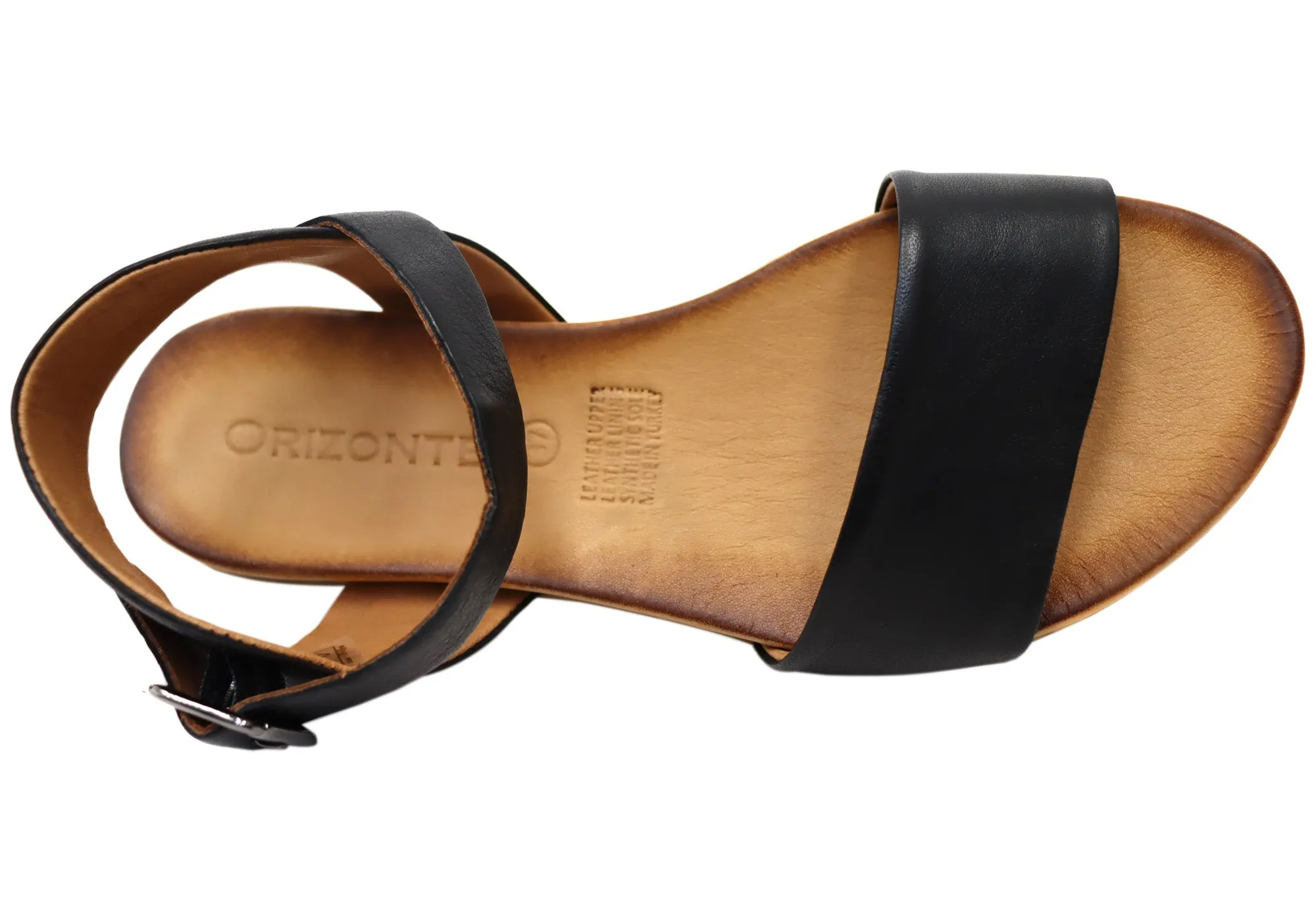 Orizonte Eclipse Womens Comfortable European Leather Sandals Orizonte Shoes