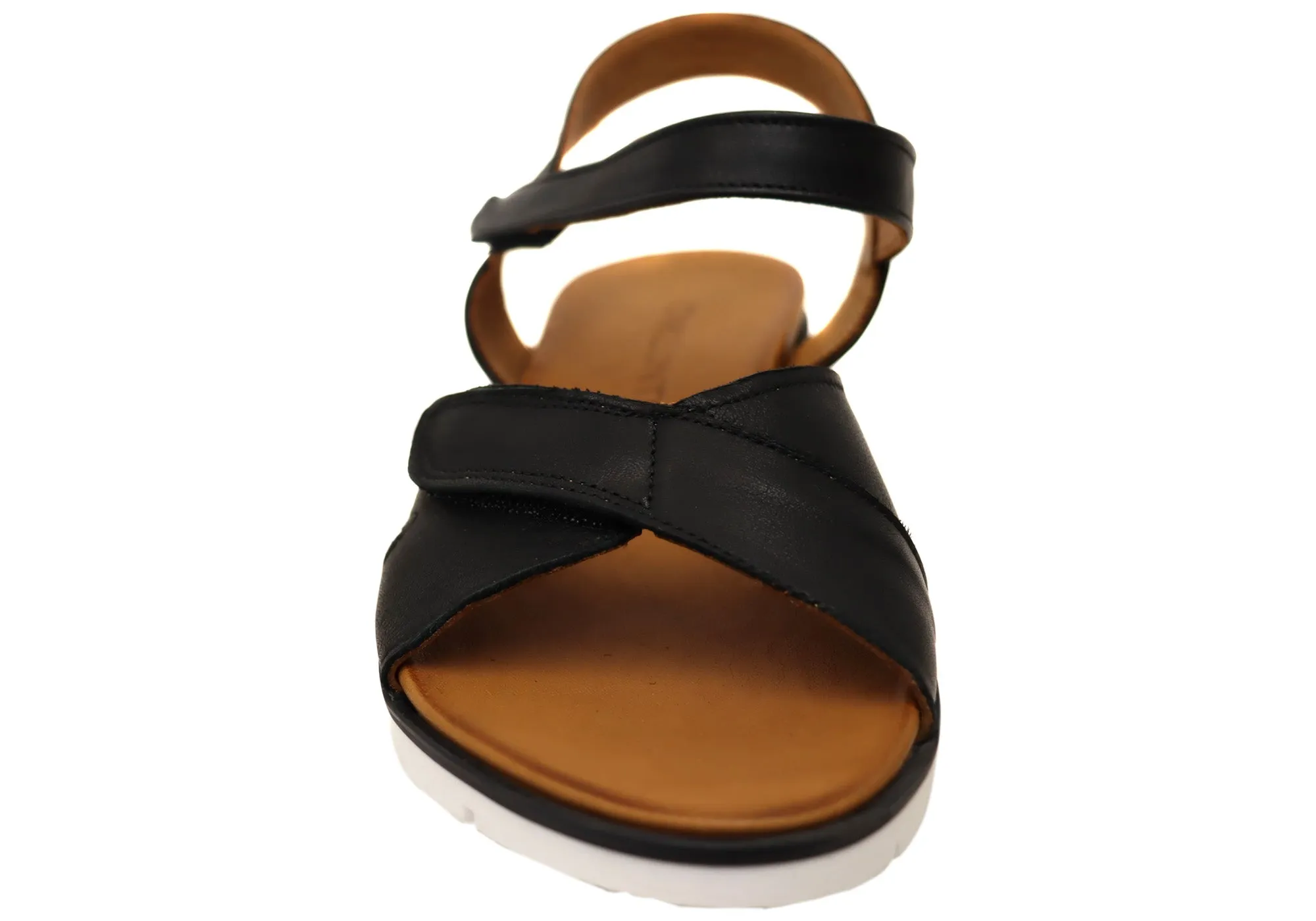Orizonte Luvve Womens Comfortable European Leather Sandals Orizonte Shoes