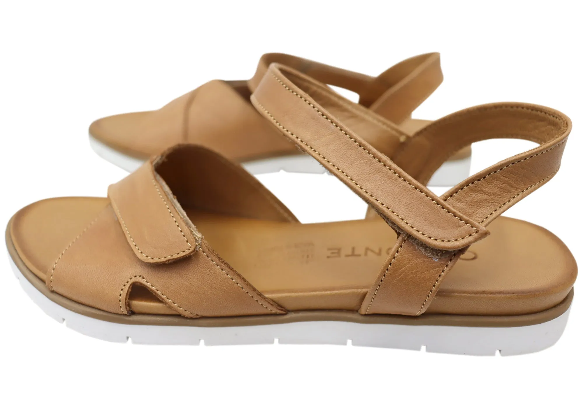 Orizonte Luvve Womens Comfortable European Leather Sandals Orizonte Shoes