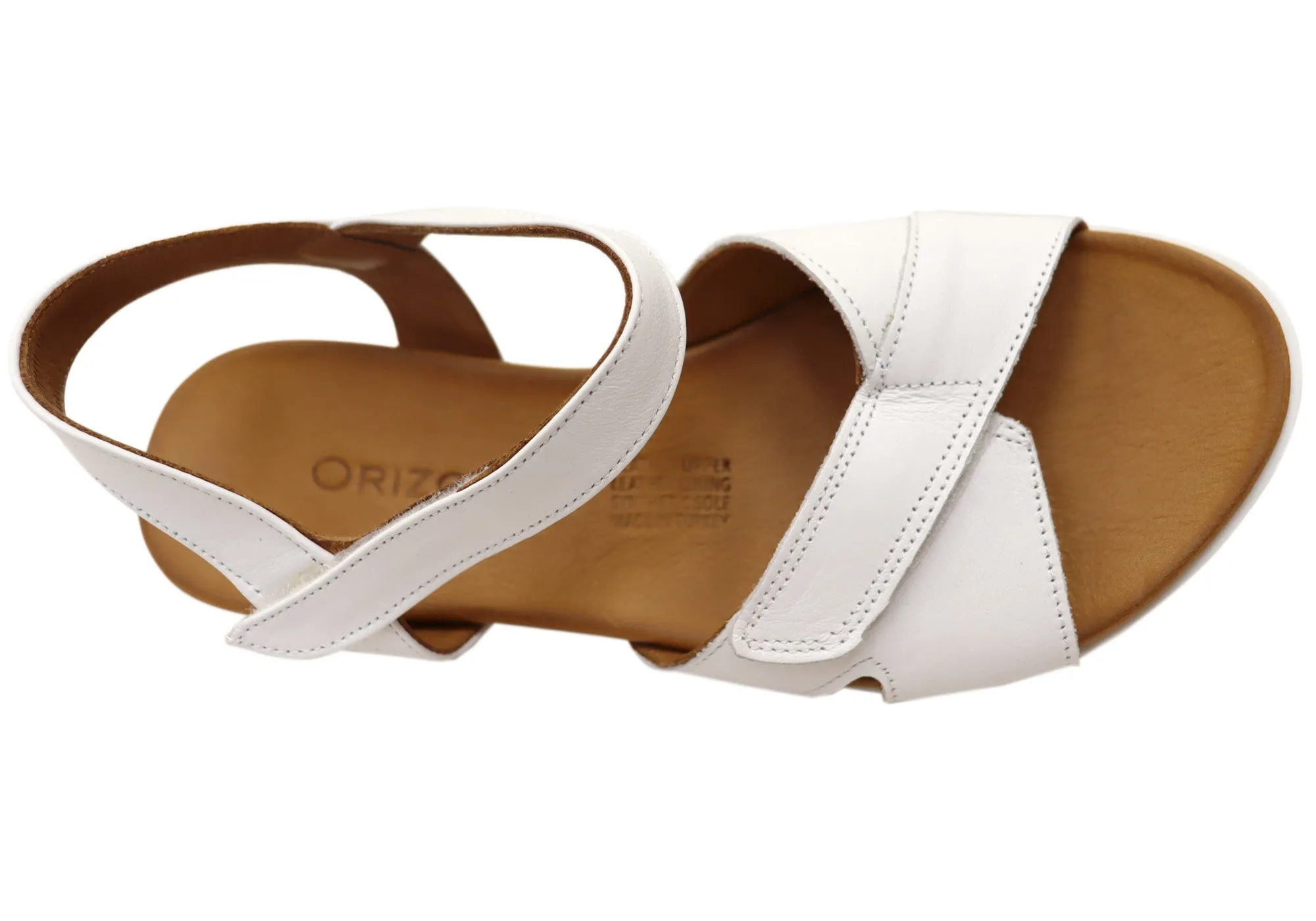 Orizonte Luvve Womens Comfortable European Leather Sandals Orizonte Shoes
