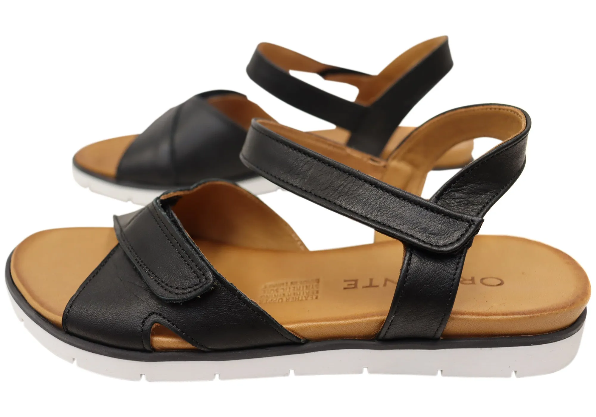 Orizonte Luvve Womens Comfortable European Leather Sandals Orizonte Shoes