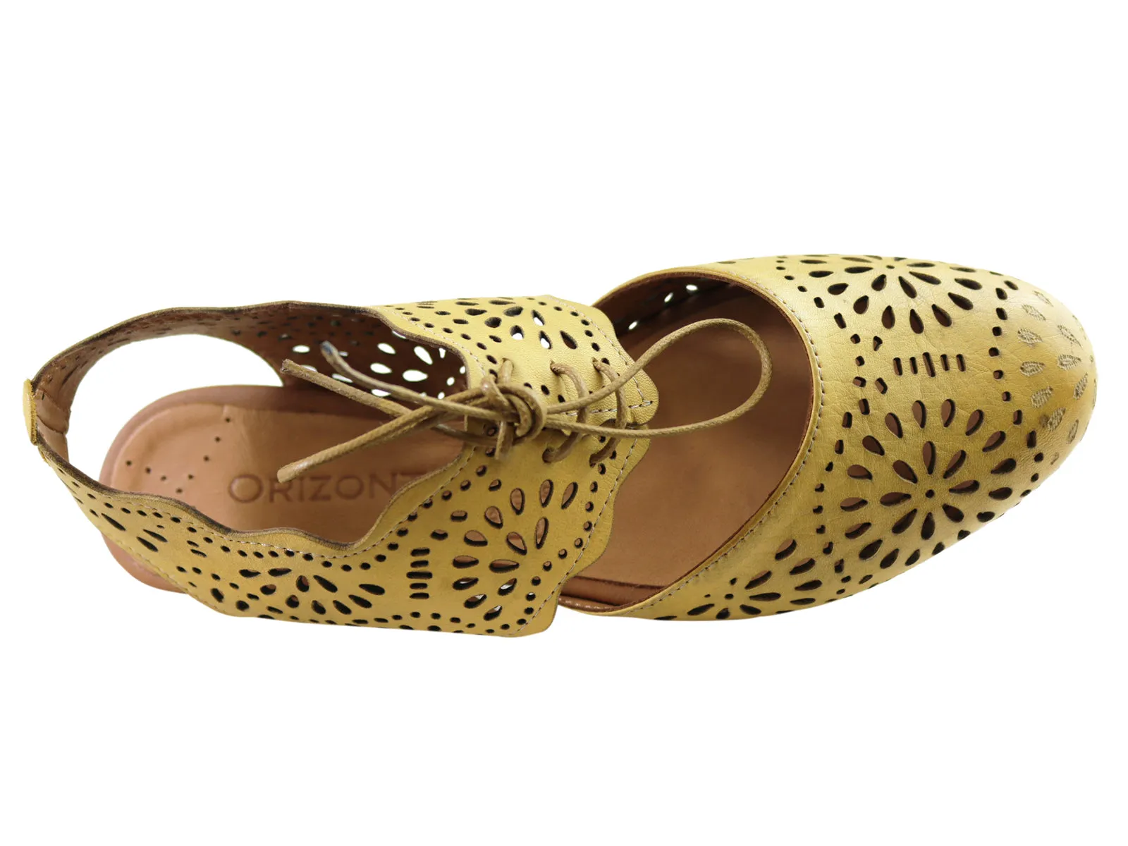 Orizonte Polina Womens European Comfortable Leather Shoes Orizonte Shoes