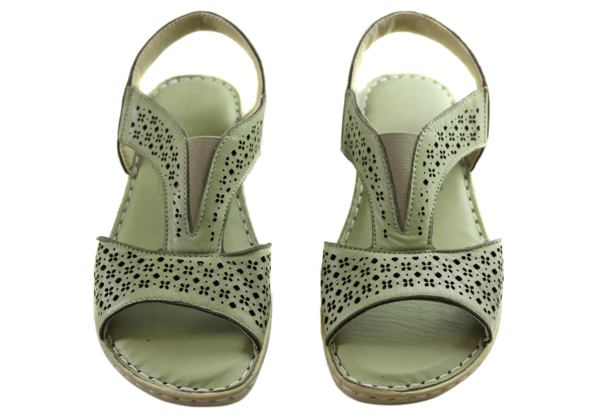 Orizonte Thera Womens European Comfortable Leather Sandals Orizonte Shoes