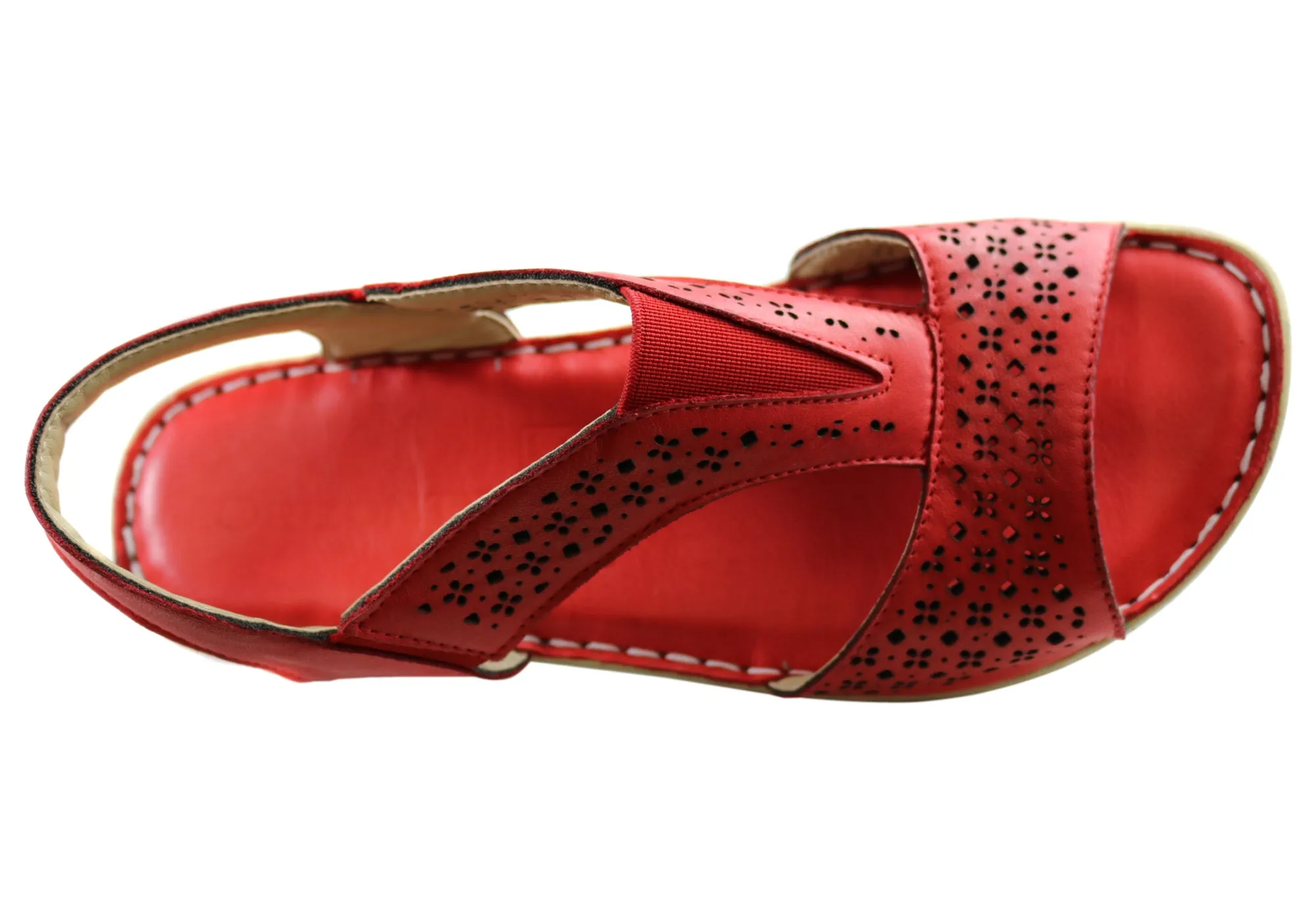 Orizonte Thera Womens European Comfortable Leather Sandals Orizonte Shoes
