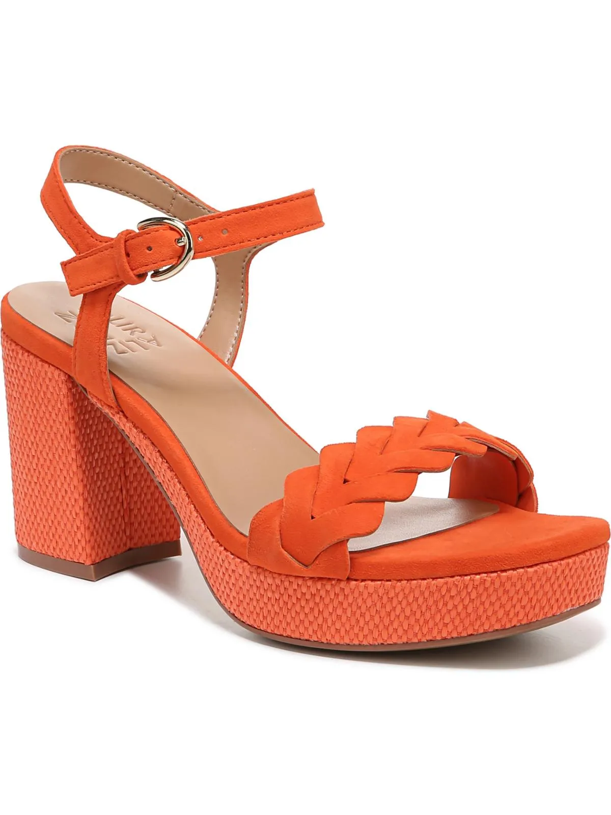Pandora Womens Suede Ankle Strap Heels