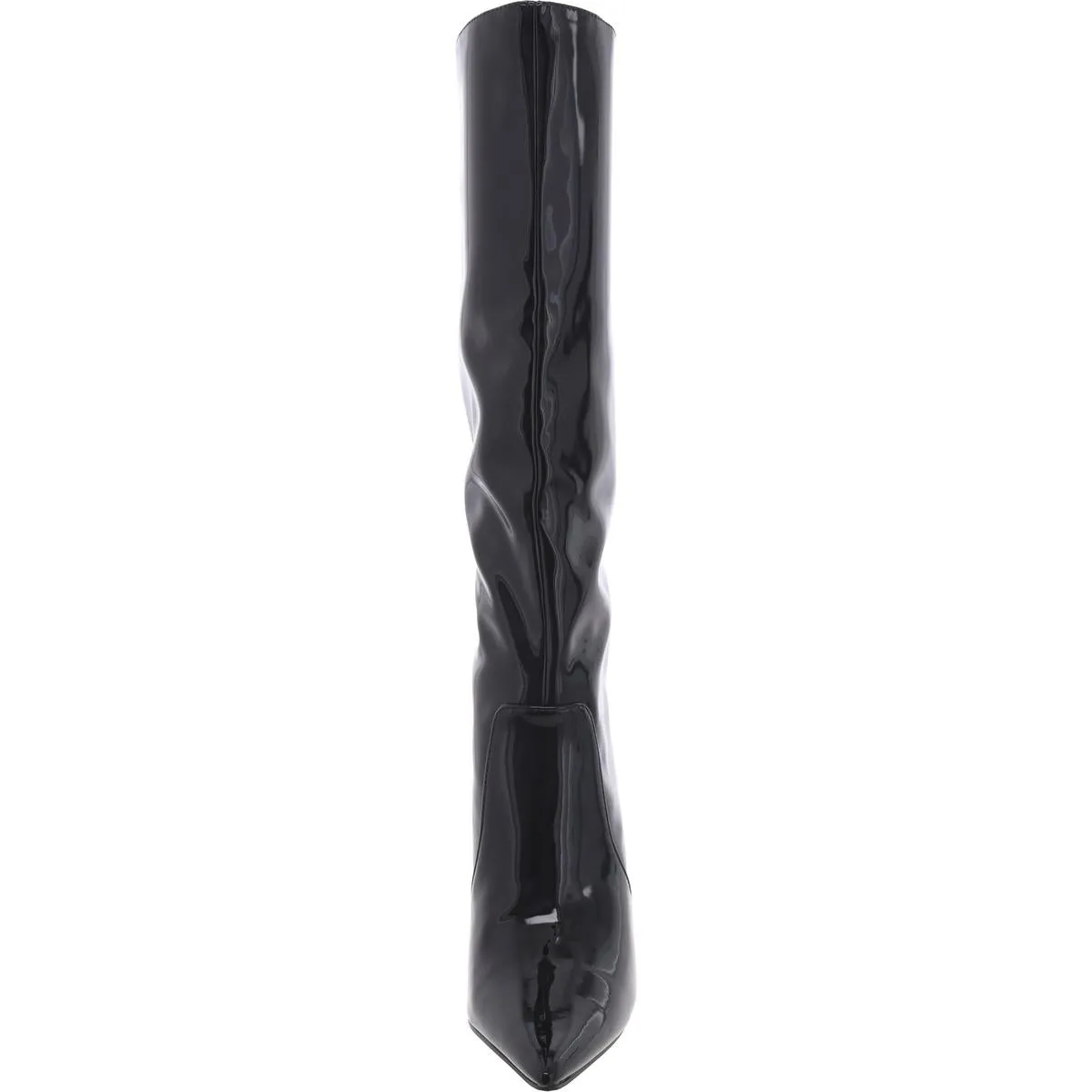 Panther Womens Patent Solid Knee-High Boots