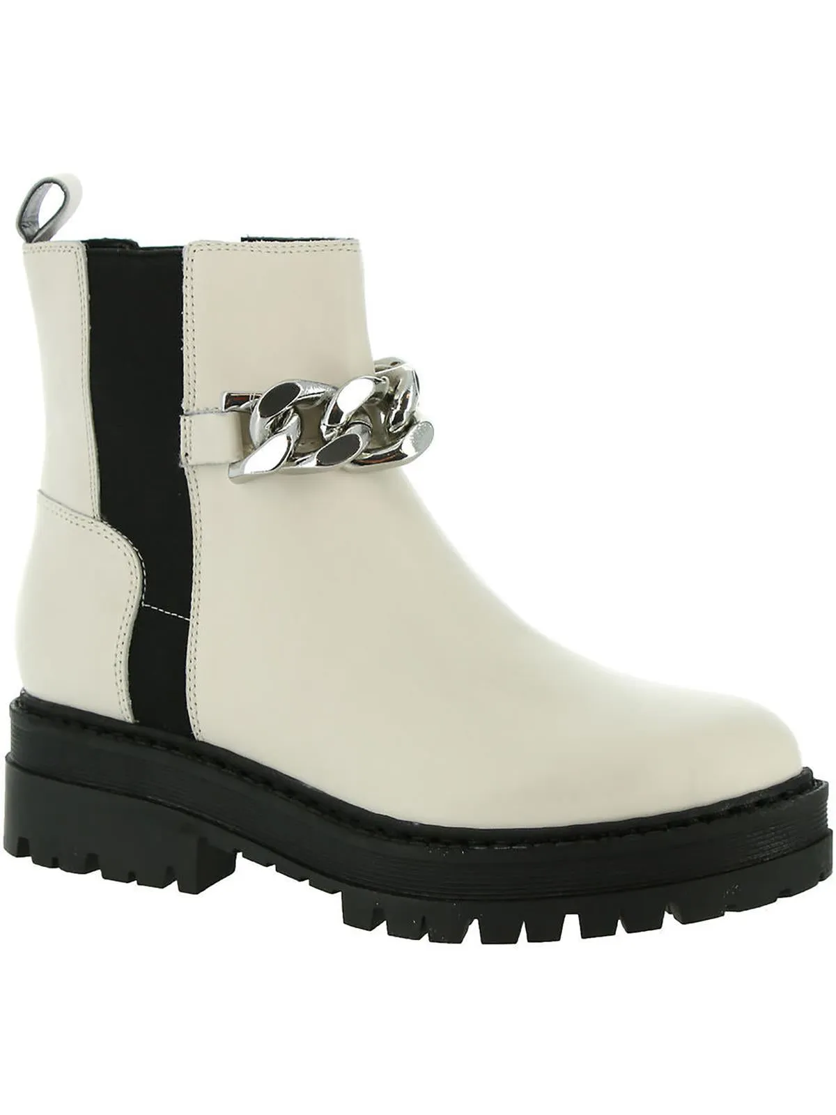 Parrie Womens Leather Ankle Ankle Boots