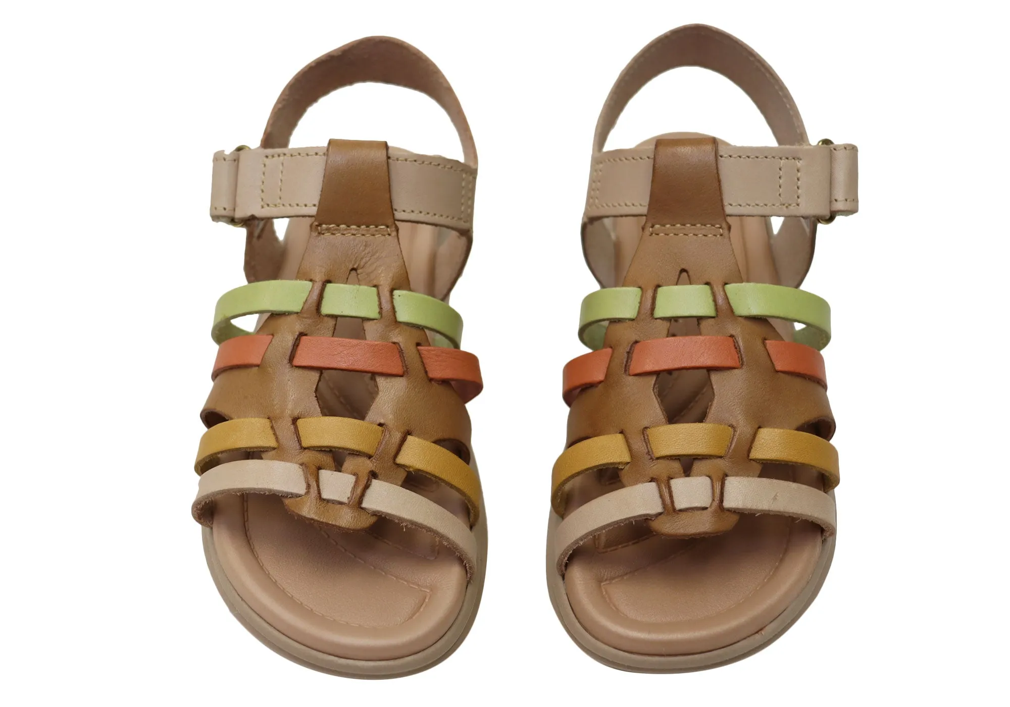 Pegada Eisha Womens Comfortable Leather Sandals Made In Brazil Pegada Shoes