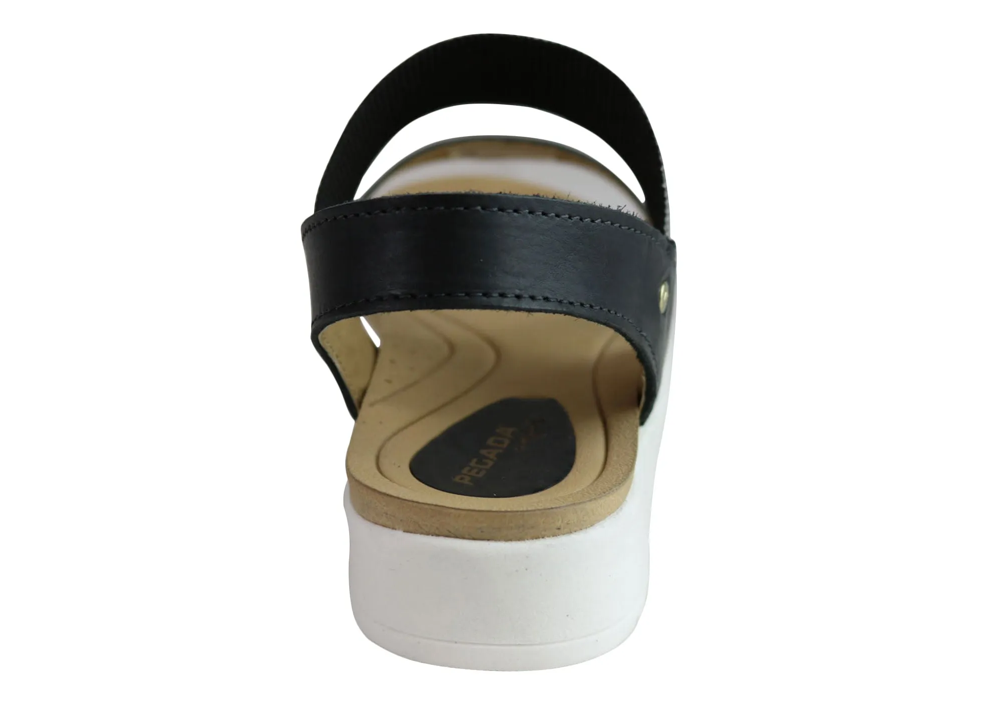 Pegada Rosie Womens Comfort Cushioned Leather Sandals Made In Brazil Pegada Shoes