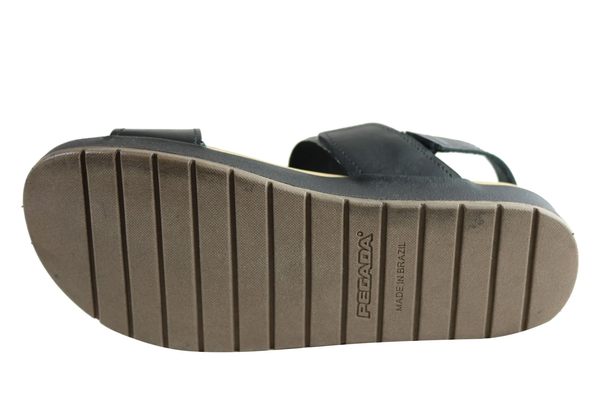 Pegada Rosie Womens Comfort Cushioned Leather Sandals Made In Brazil Pegada Shoes