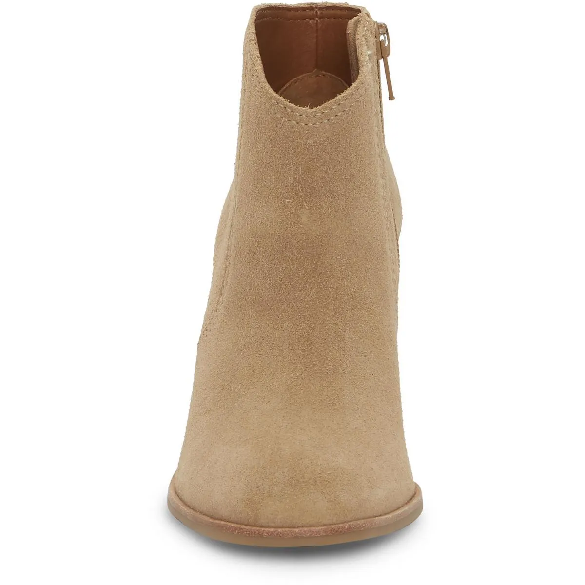 Pellyon Womens Suede Almond Toe Ankle Boots