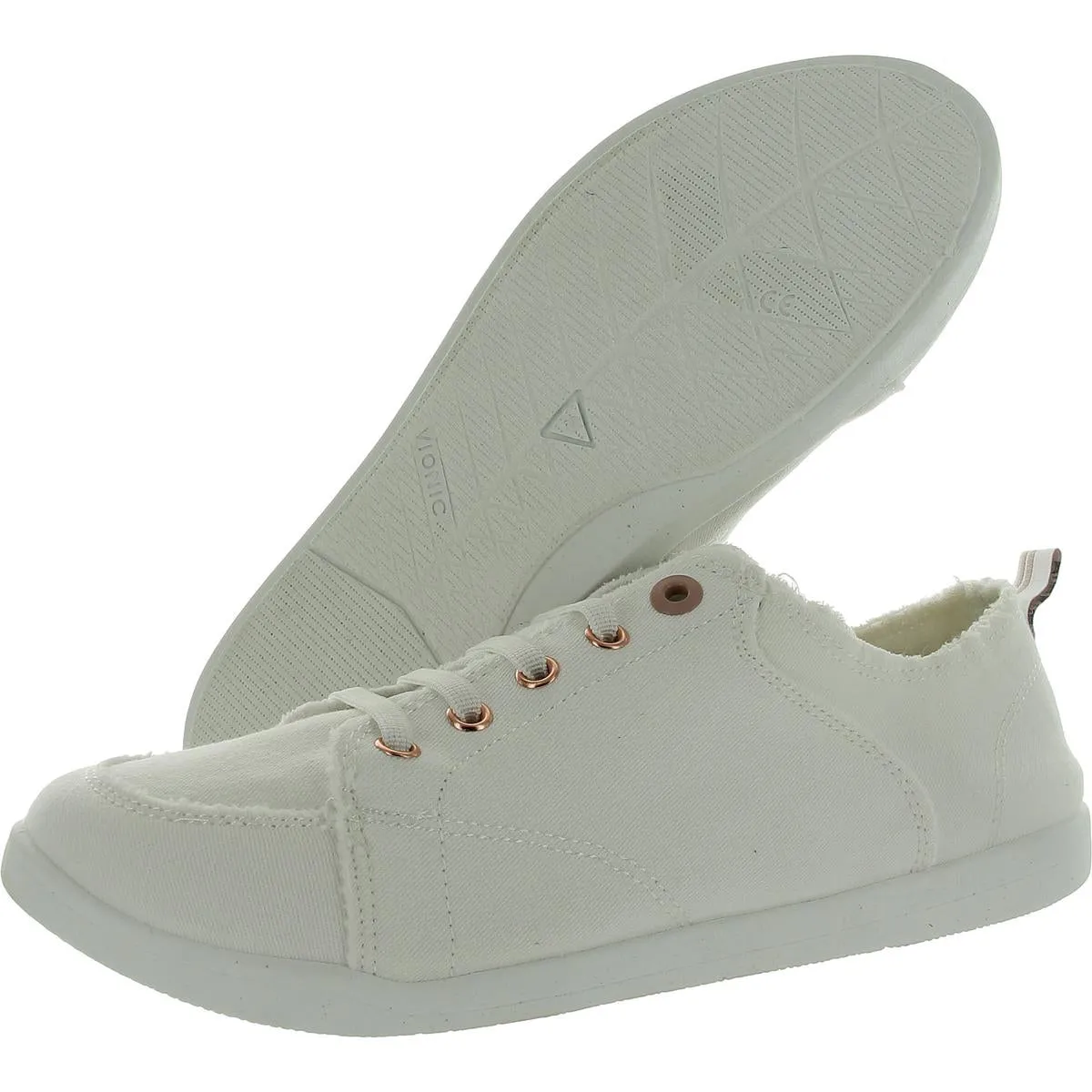 Pismo Womens Comfort Insole Canvas Slip-On Sneakers